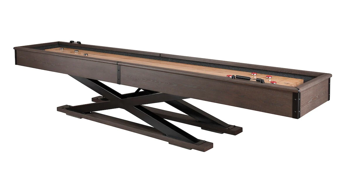 Quest Shuffleboard Table | Glacier Finish | American Heritage