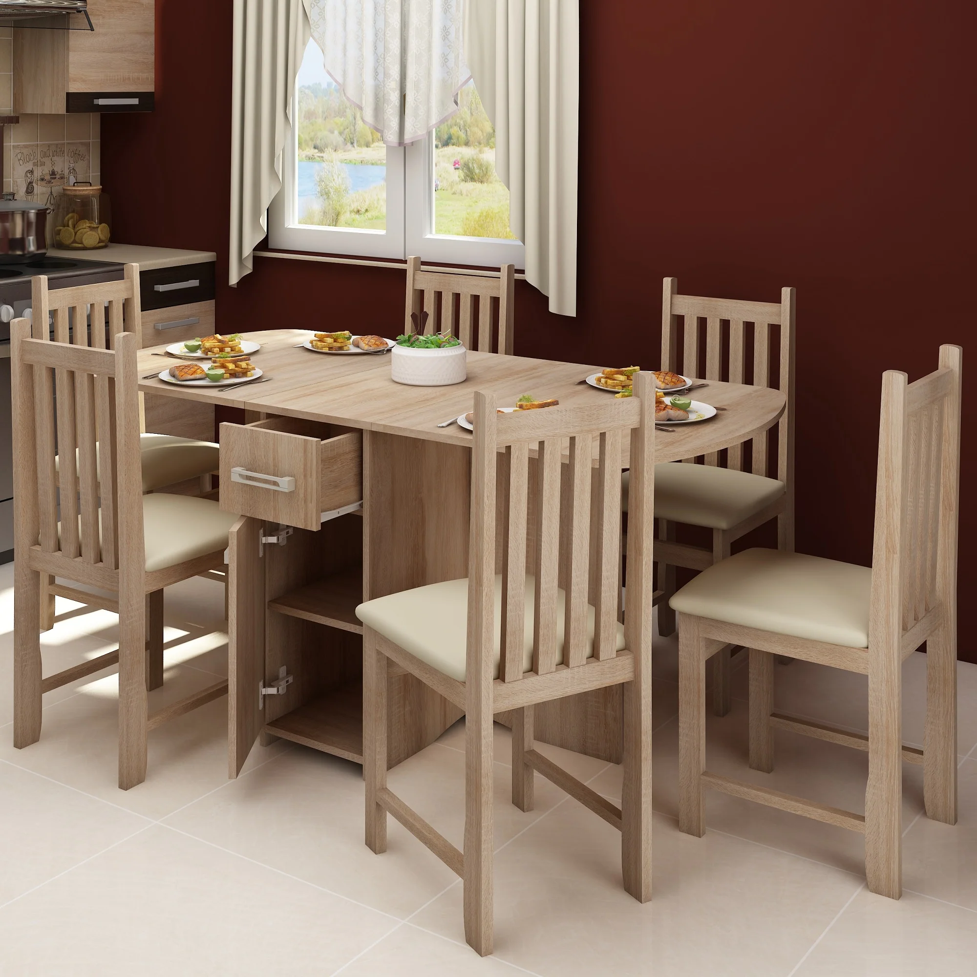 Expert E Folding Dining Table