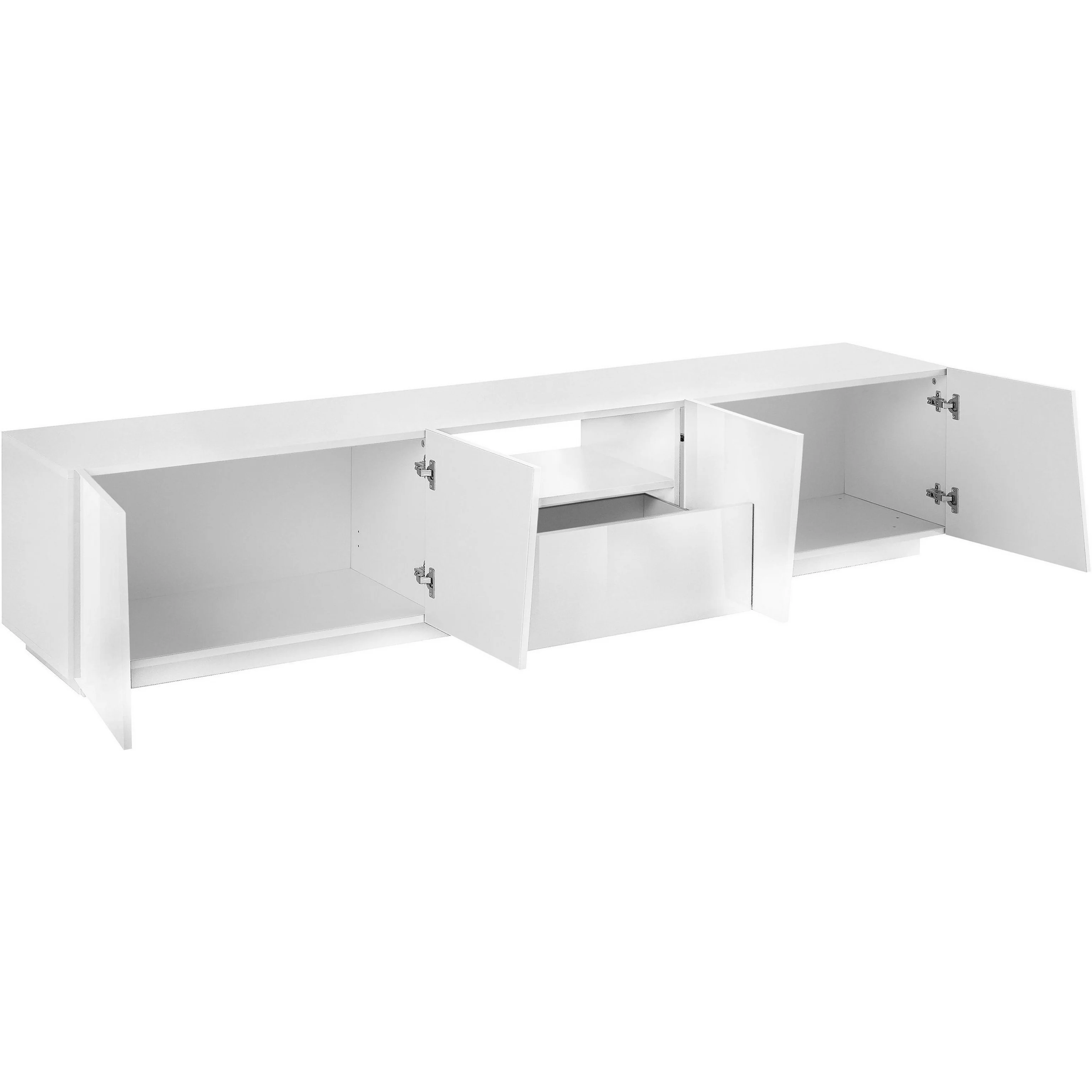VEGA 86-inch 2 Cabinet 1 Drawer High Gloss TV Stand
