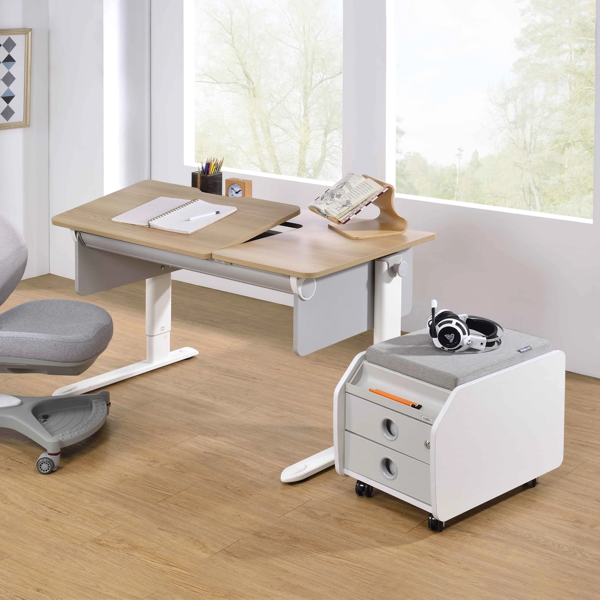 CB-L01 Mobile Storage Unit Kids Desks