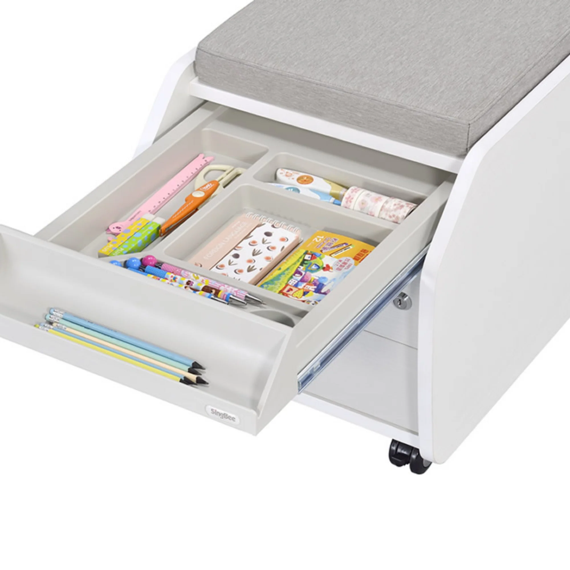 CB-L01 Mobile Storage Unit Kids Desks