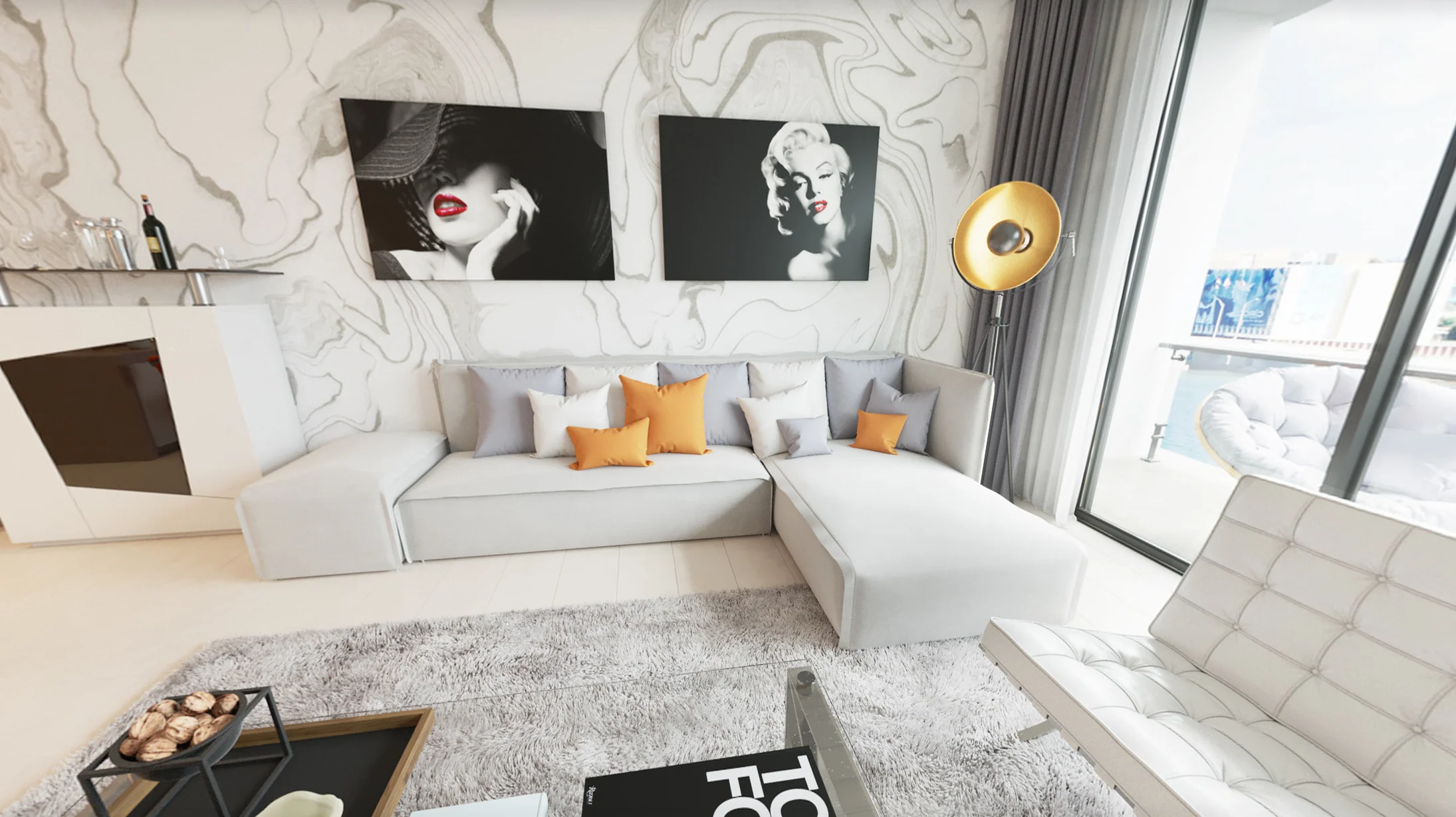 Gioia Chaise Sectional