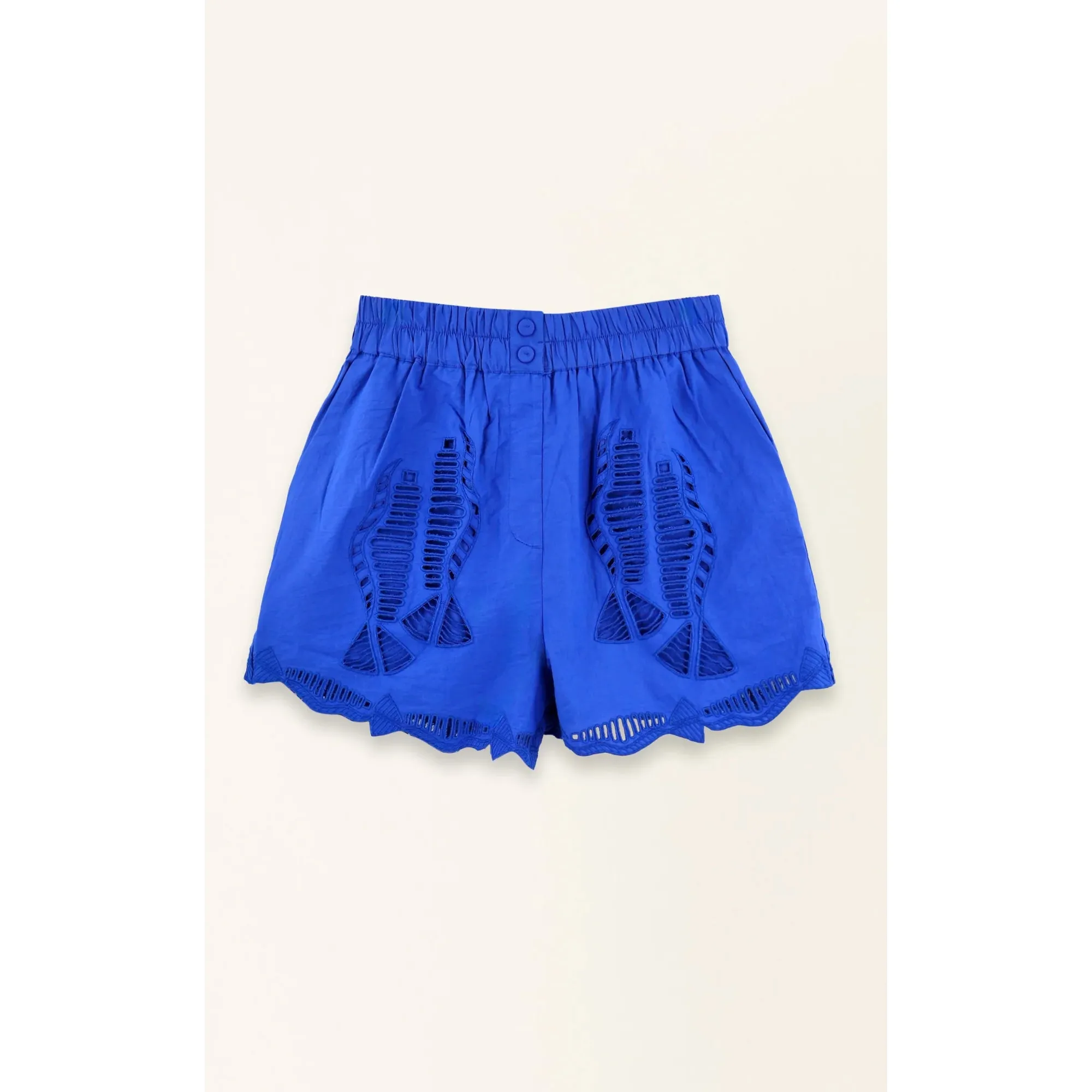Track Short in Marine Lapis