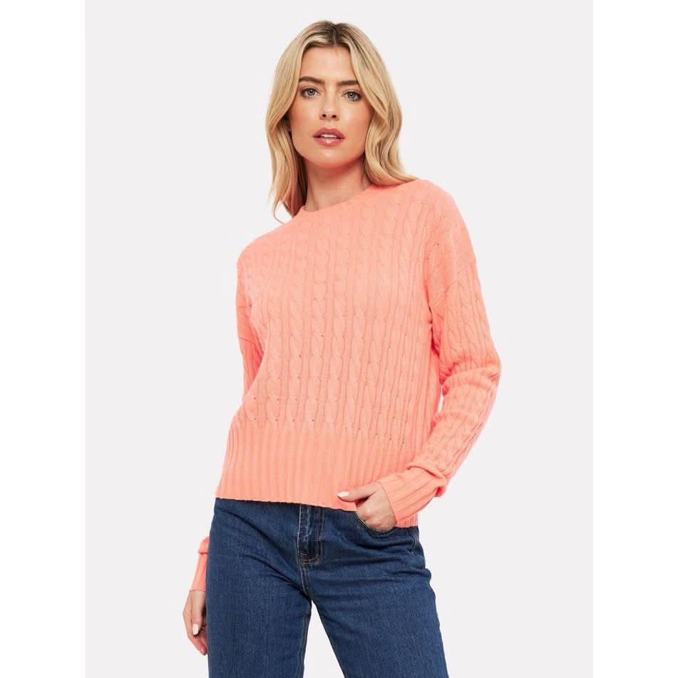 Cathy Cashmere Cable Knit