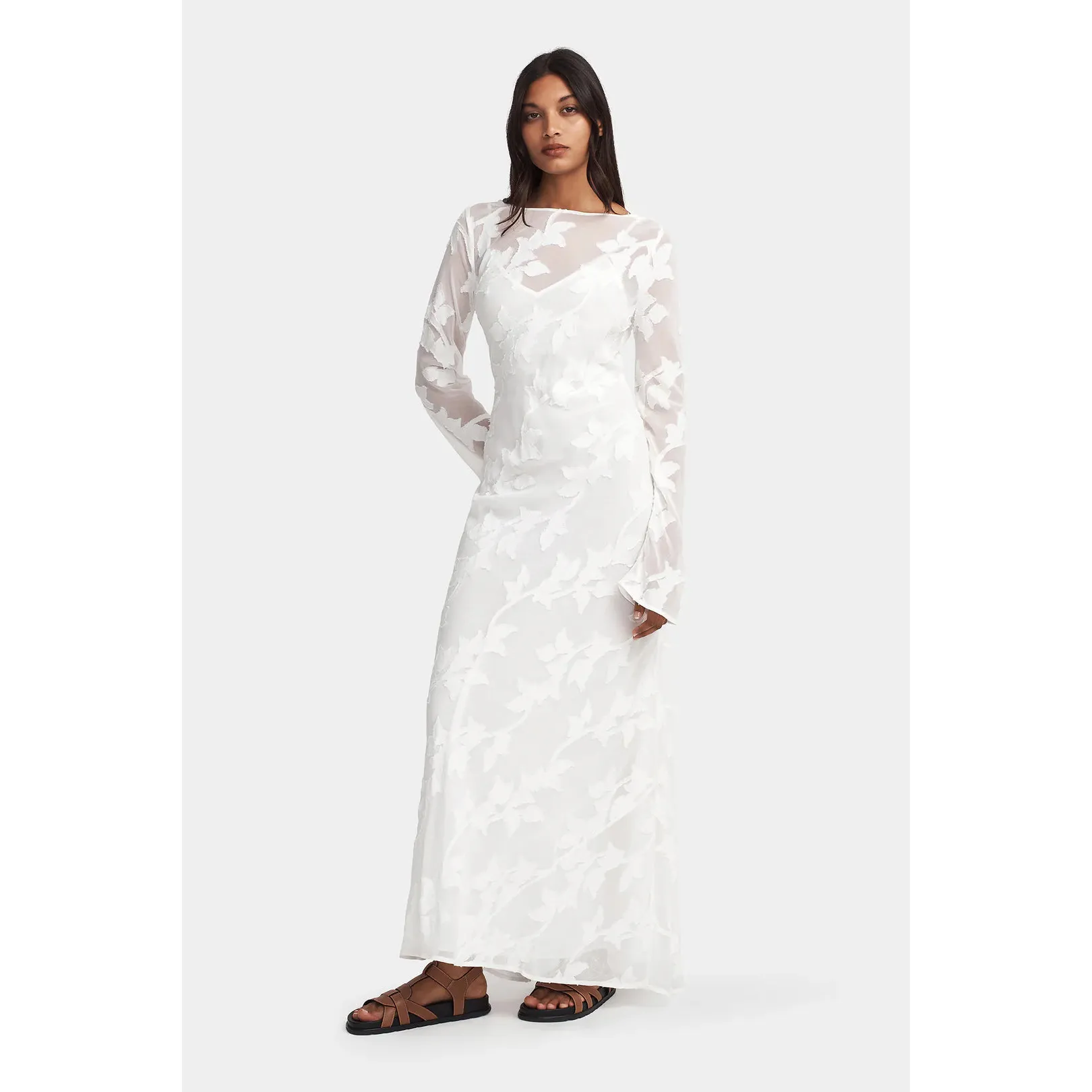 Evonna Dress White Lily