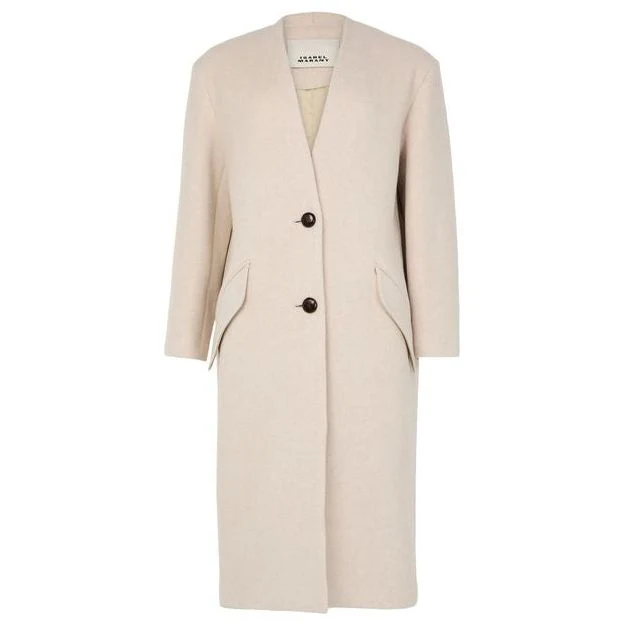 Florane Coat Ecru
