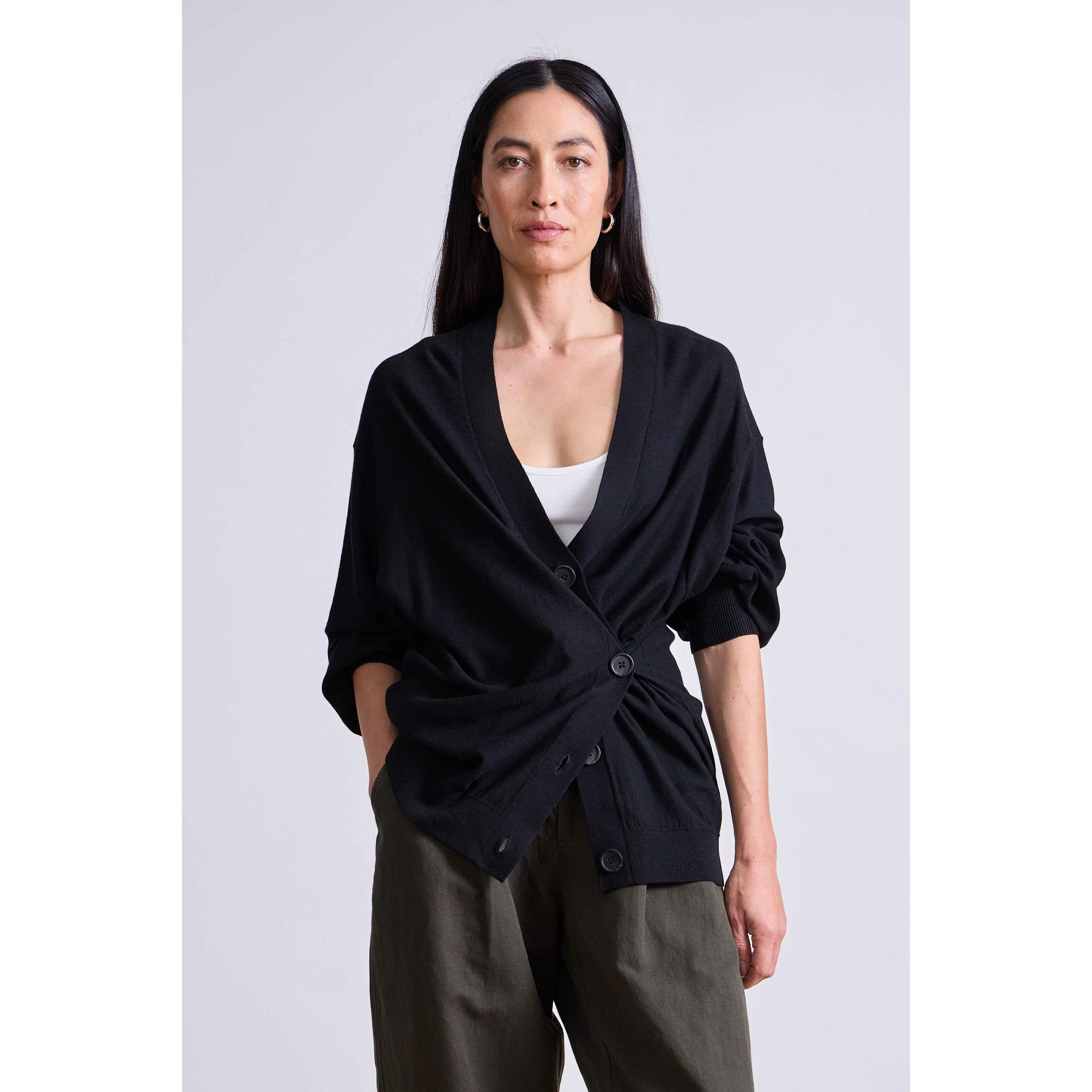 Drippy Tissue Cardigan