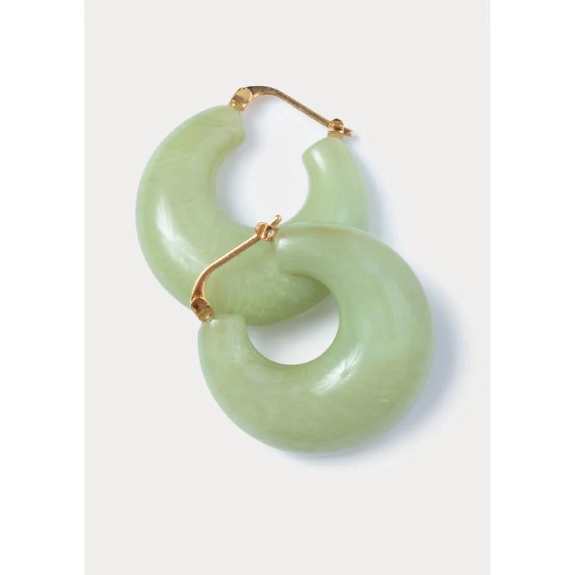 Grass Earrings in Pear