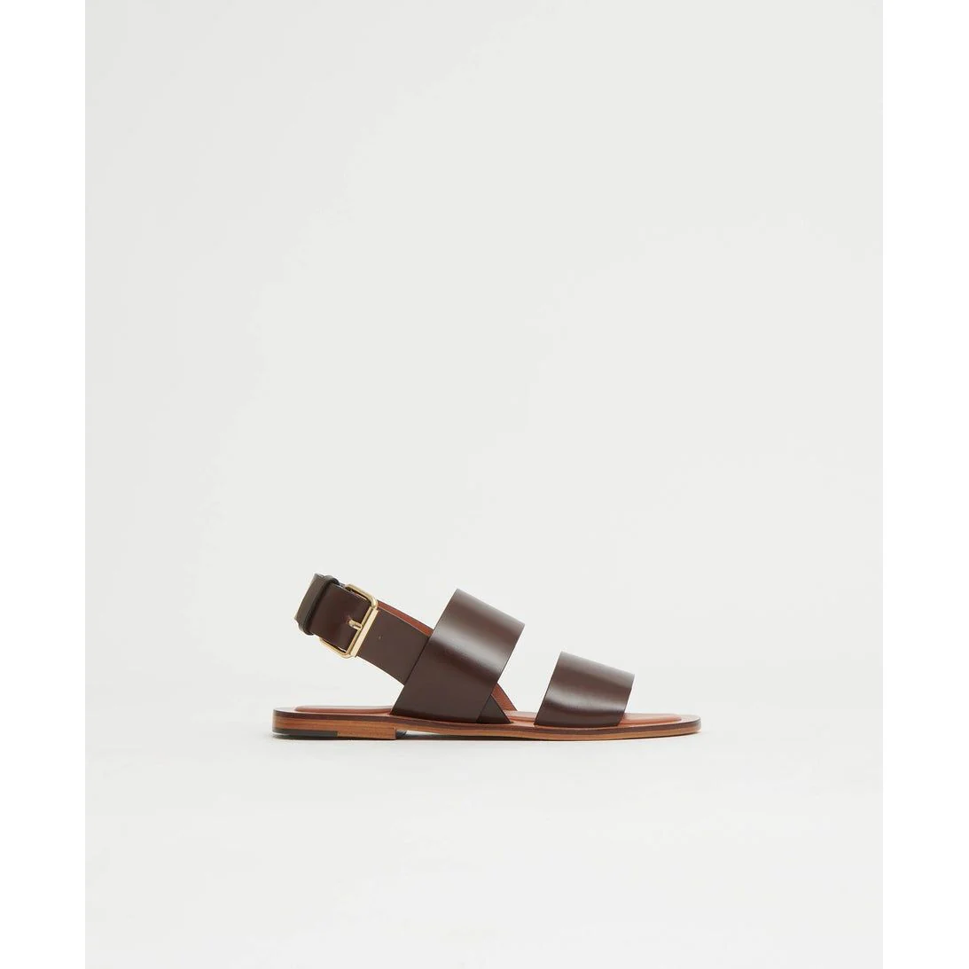 Double Strap Sandal Chocolate