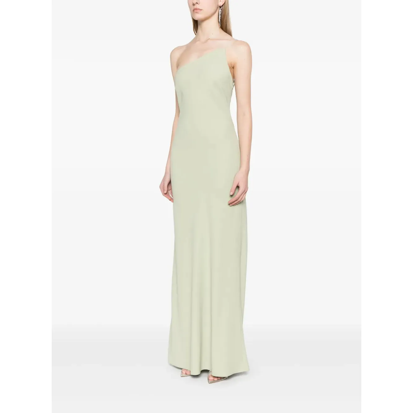 Elodie Dress in Pale Jade