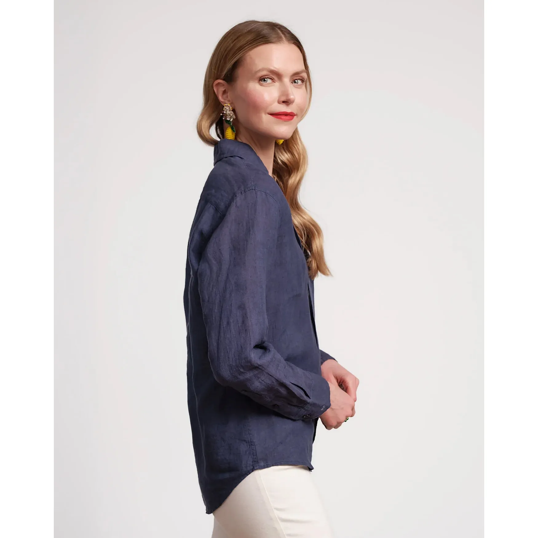 Perfect Button Down Navy