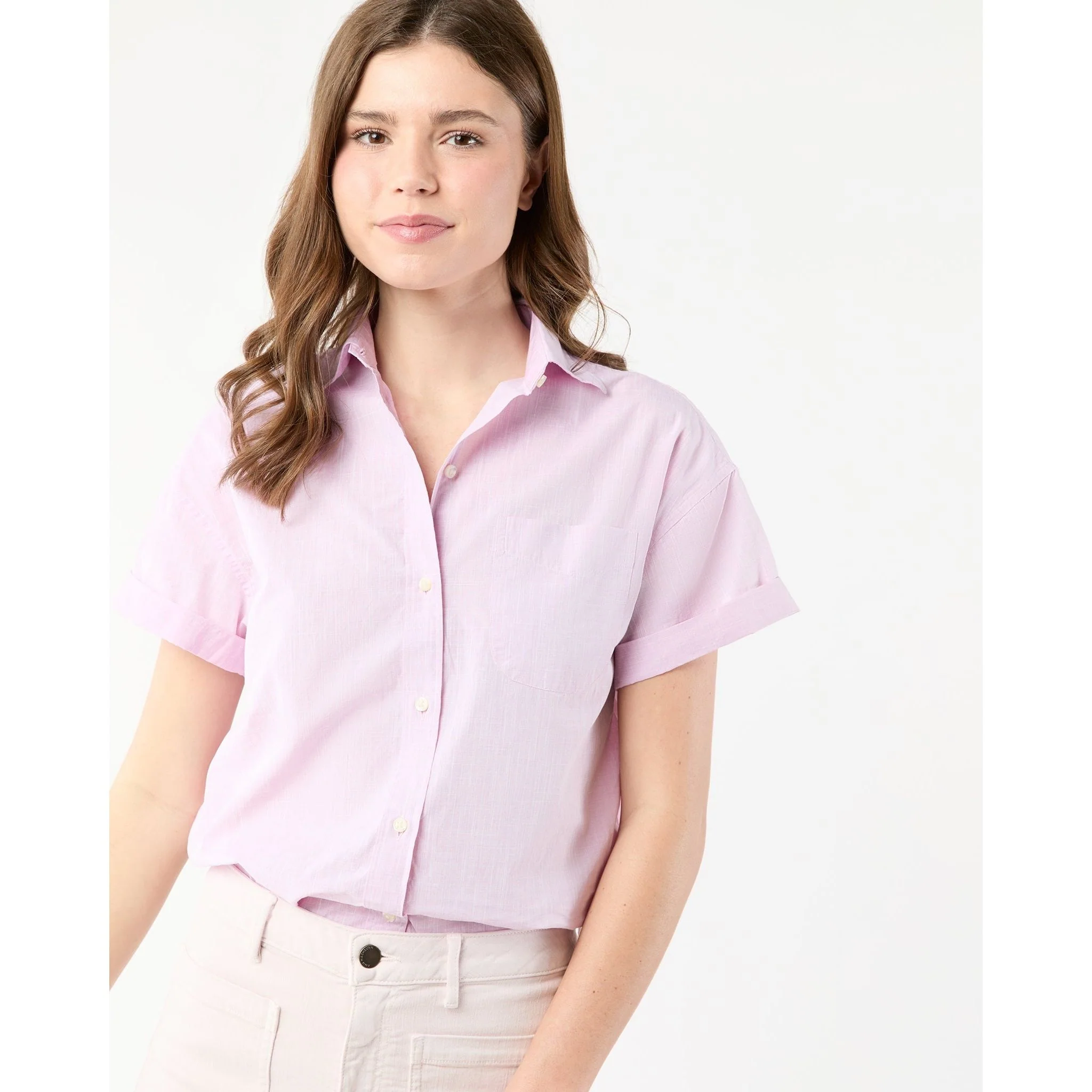 Agnes Shirt Orchid Chambray