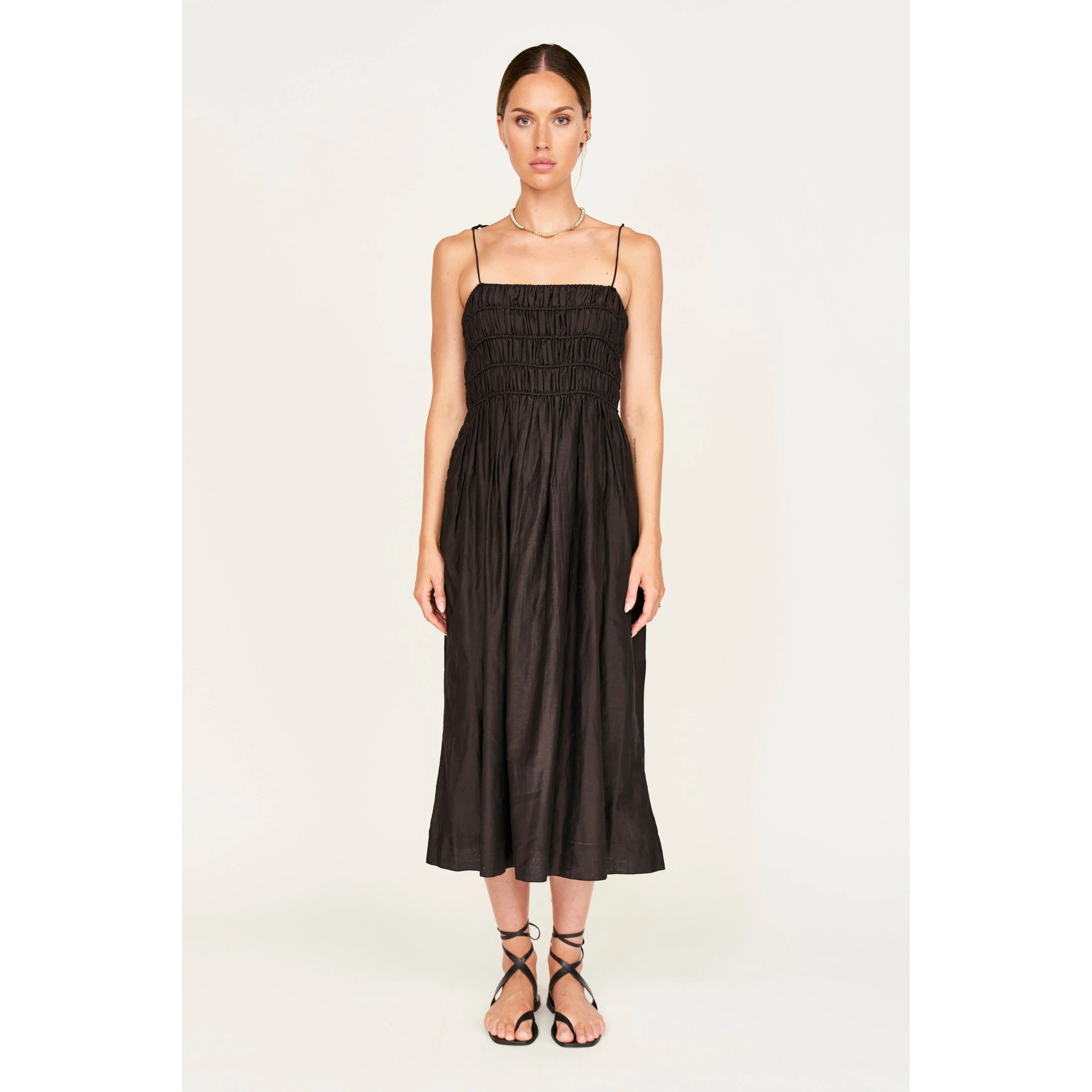 Puglia Dress in Black