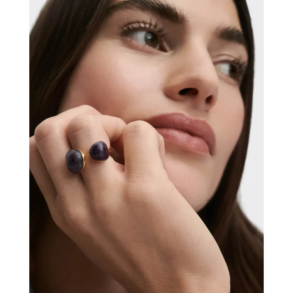 Amethyst Gravity Ring