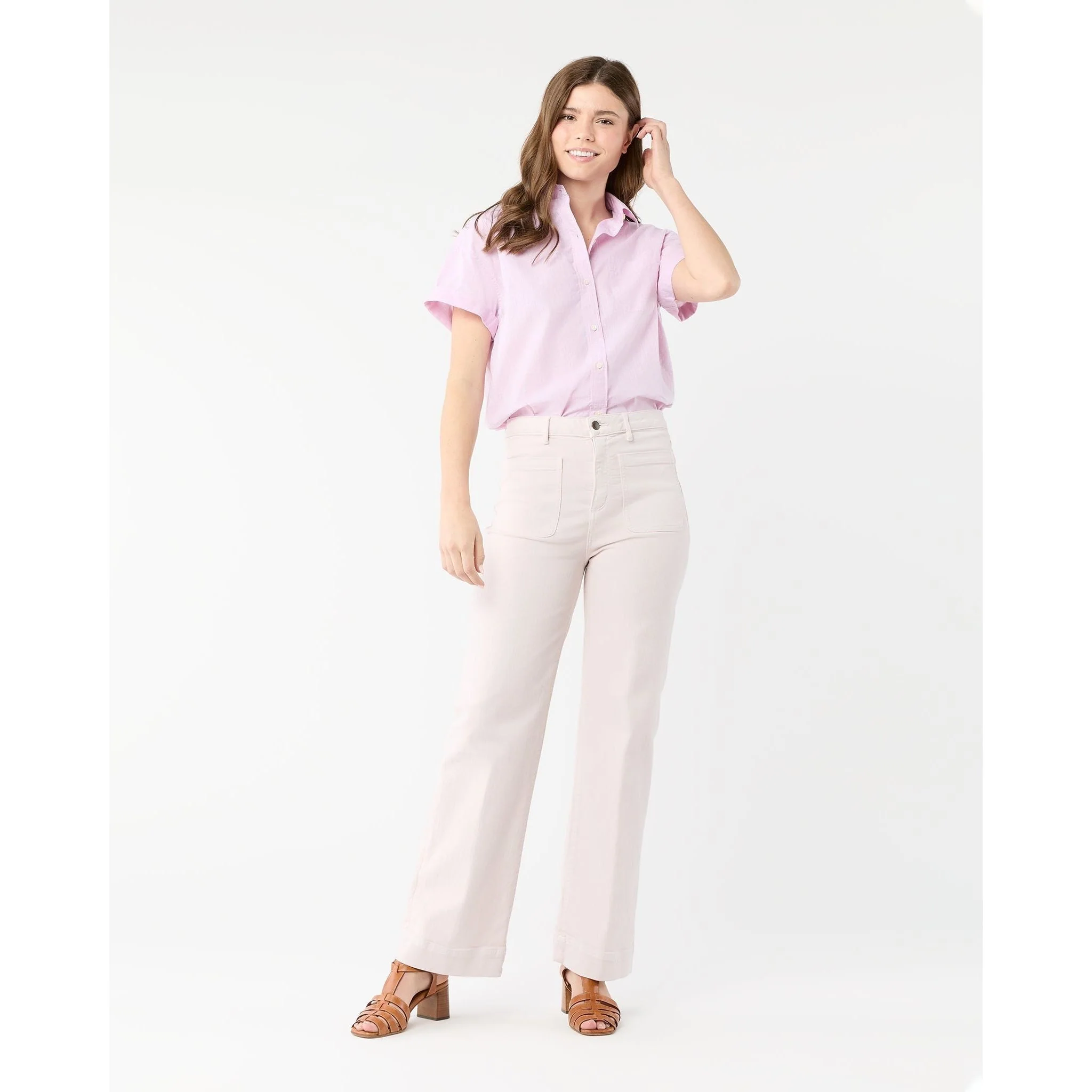 Agnes Shirt Orchid Chambray