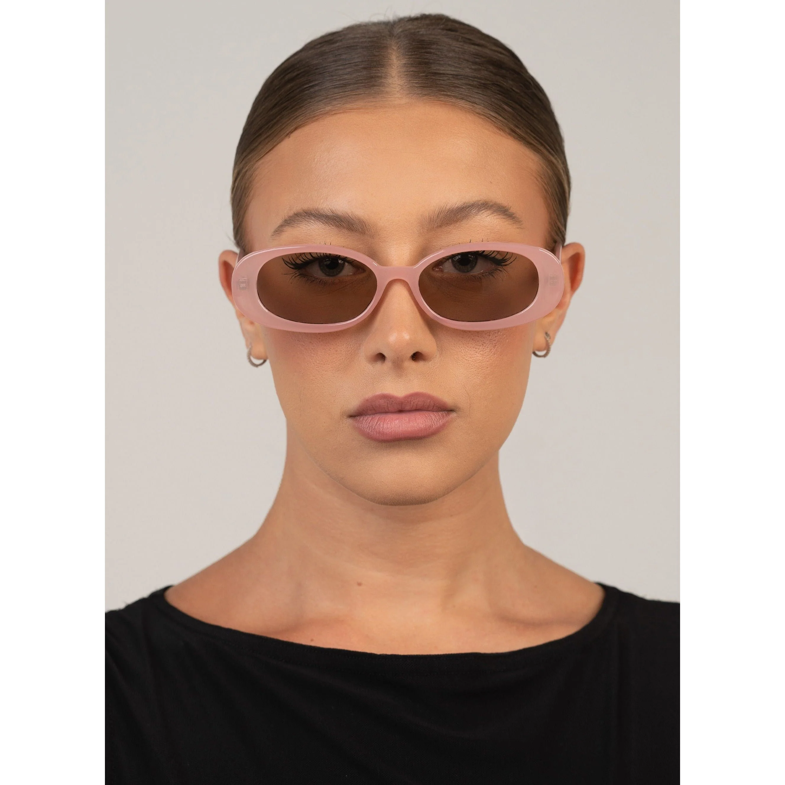 Eyewear Gina - Trans Pink/ Brown