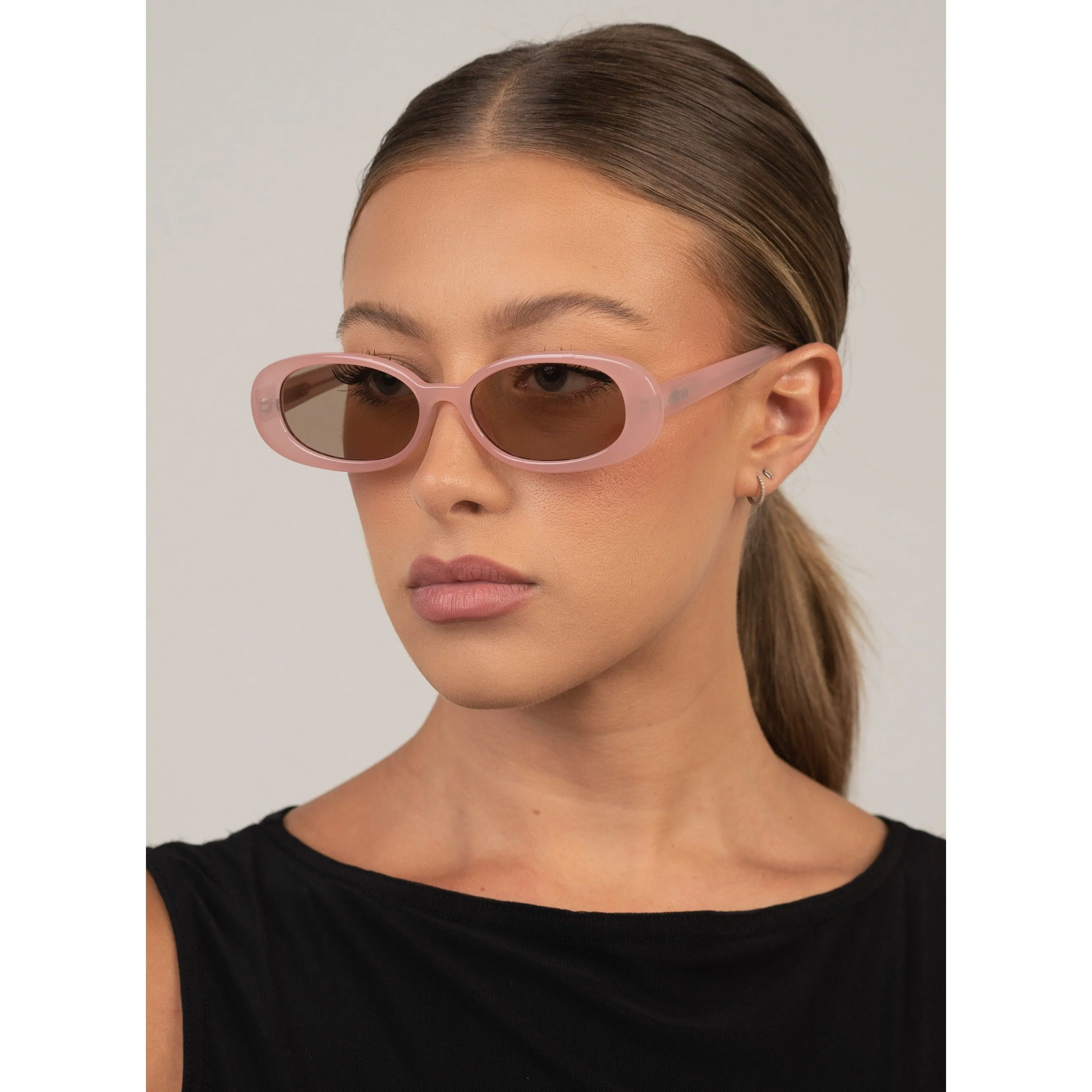 Eyewear Gina - Trans Pink/ Brown