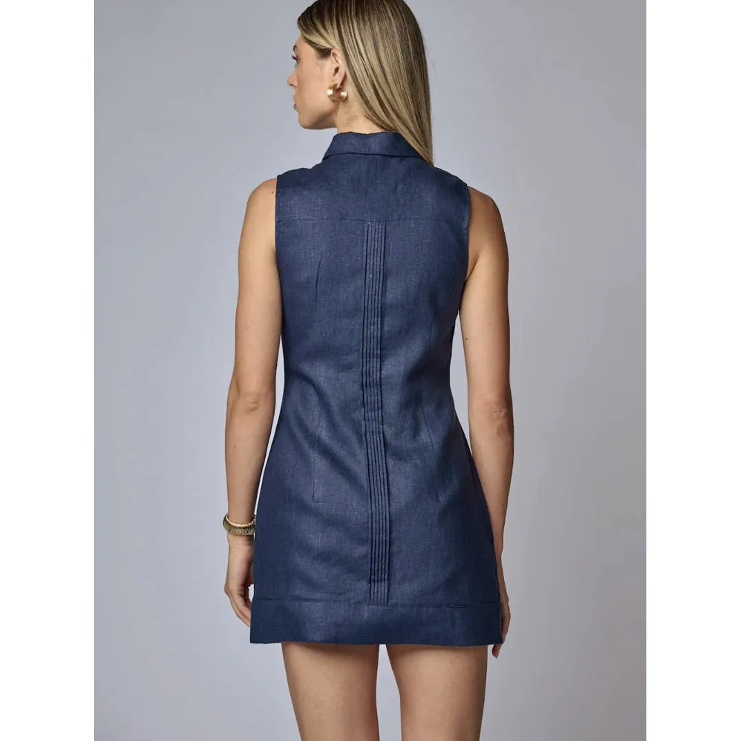 Riva Dress Indigo