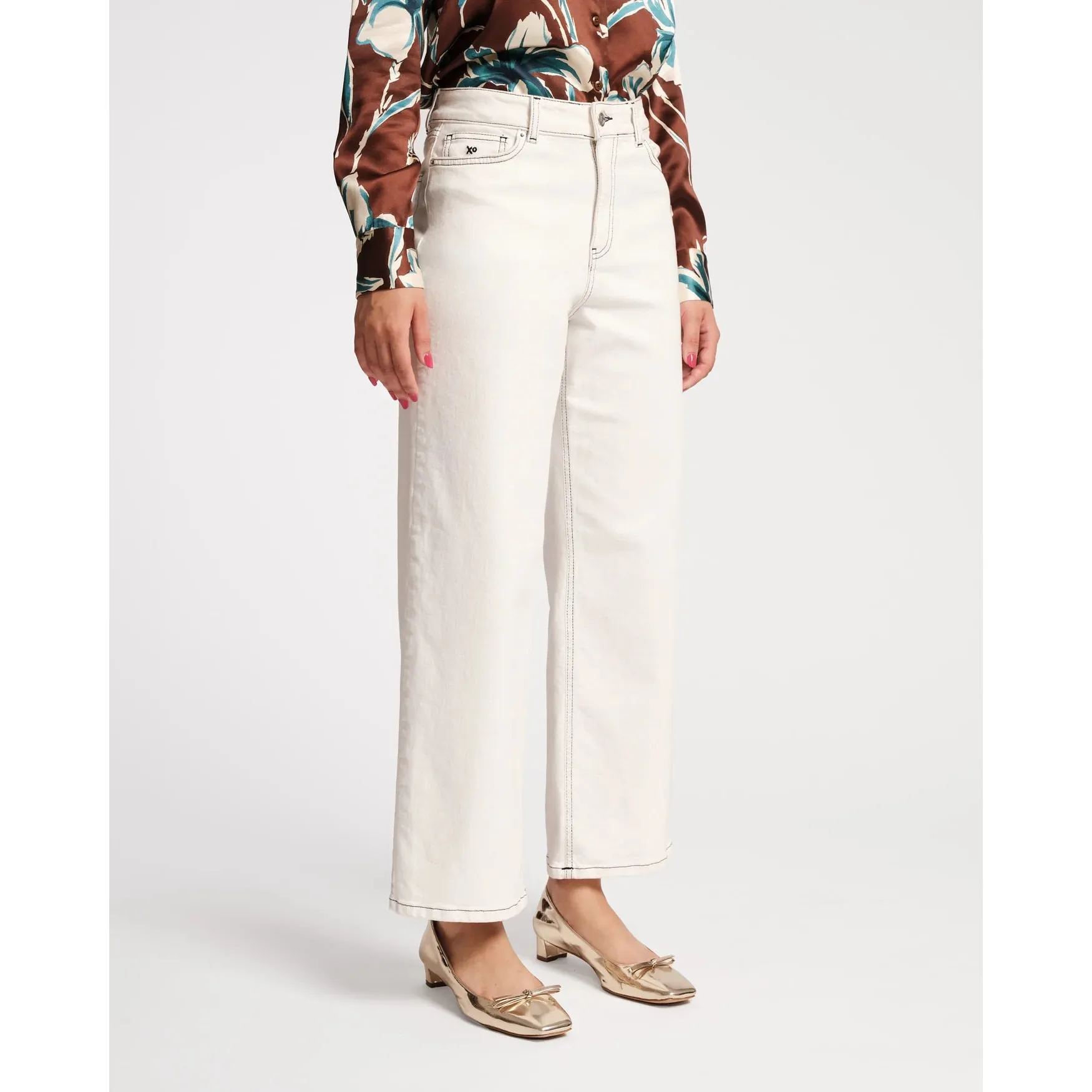 Ace Jean Stretch Denim White