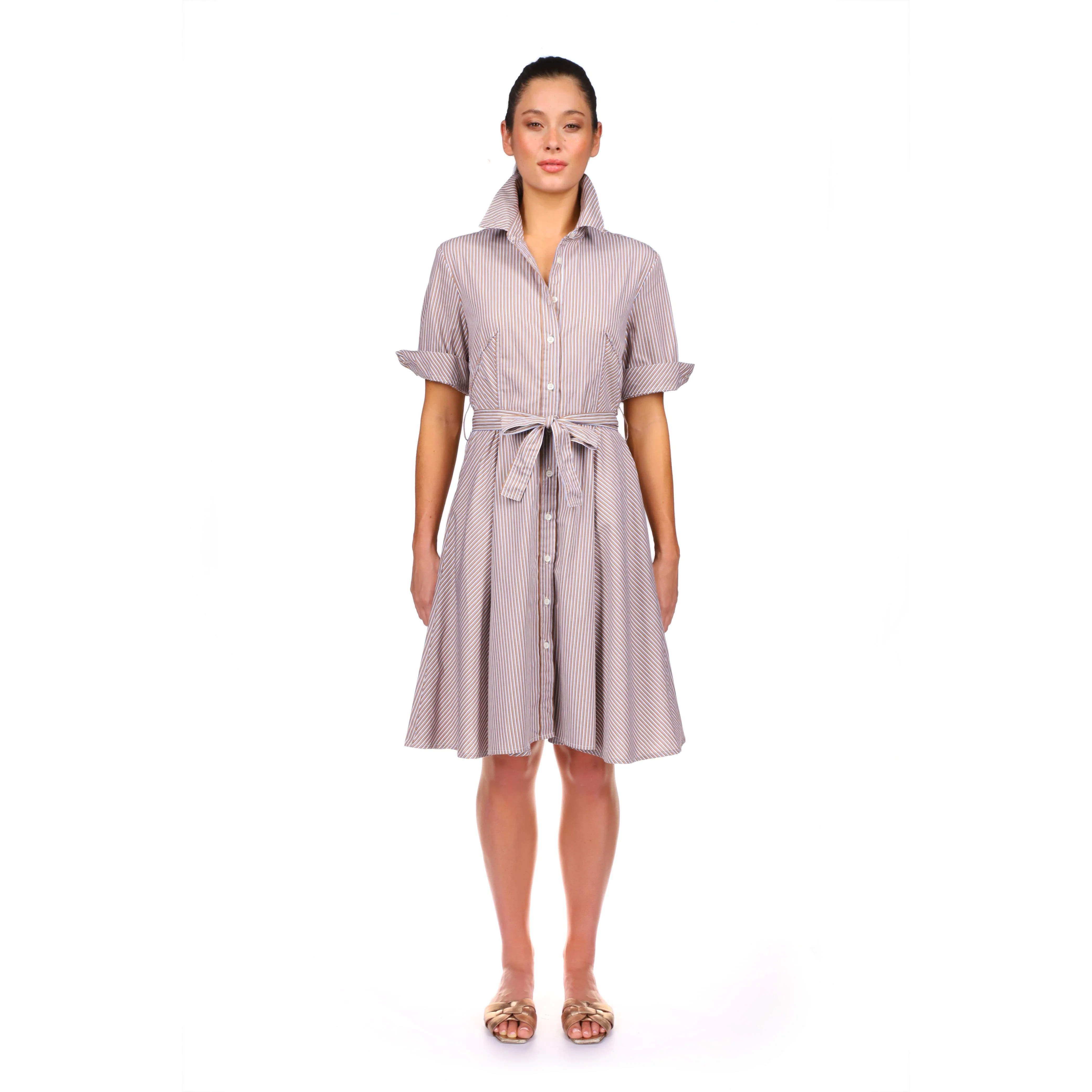 Suzanne Dress YD Stripes