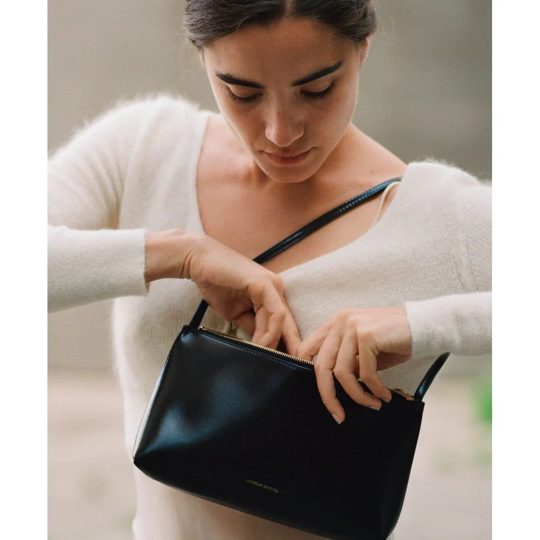 Gaia Shoulder Bag Black