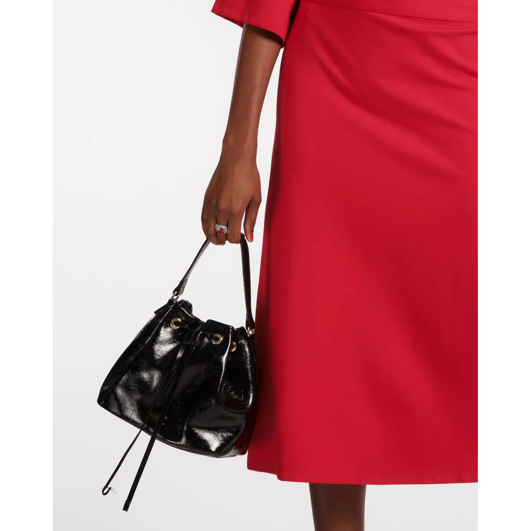 Medium Minnie Bucket Black