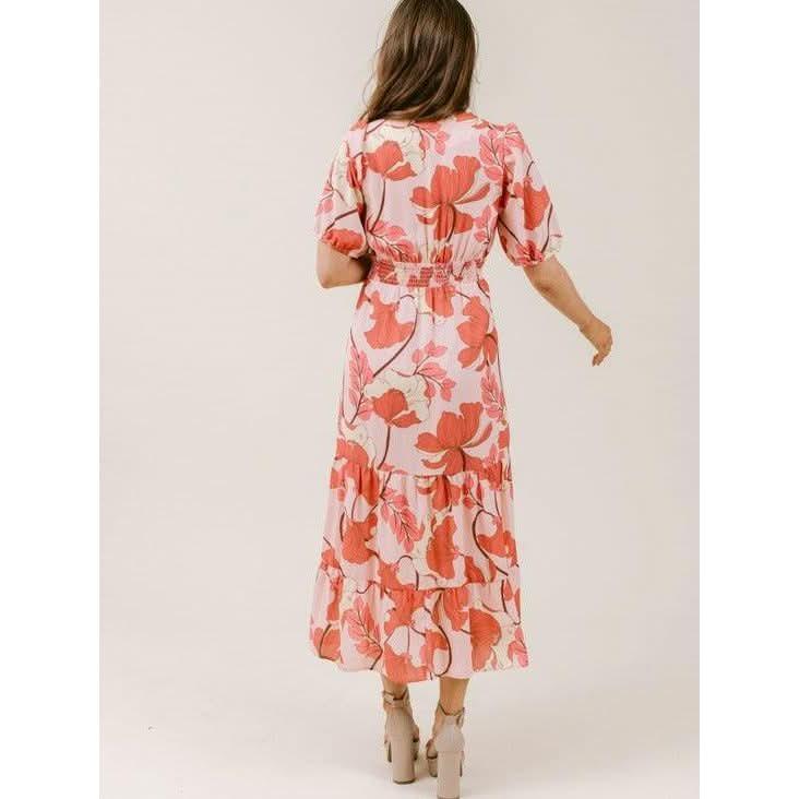 Joanna Dress Sorbet Blossom