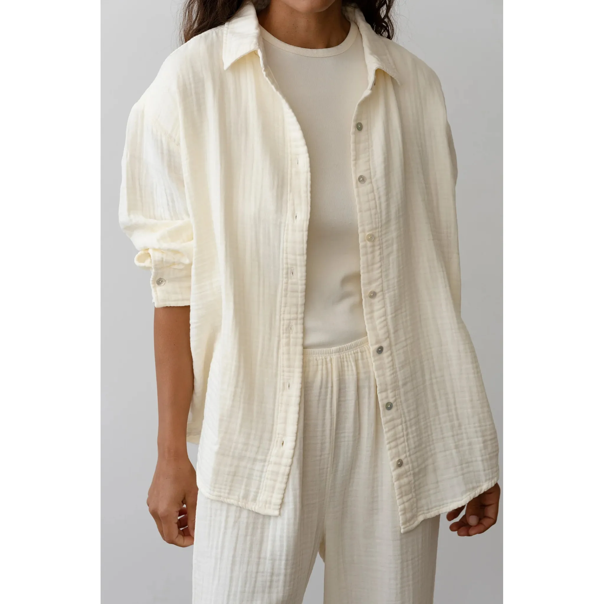 The Bubble Shirt Creme