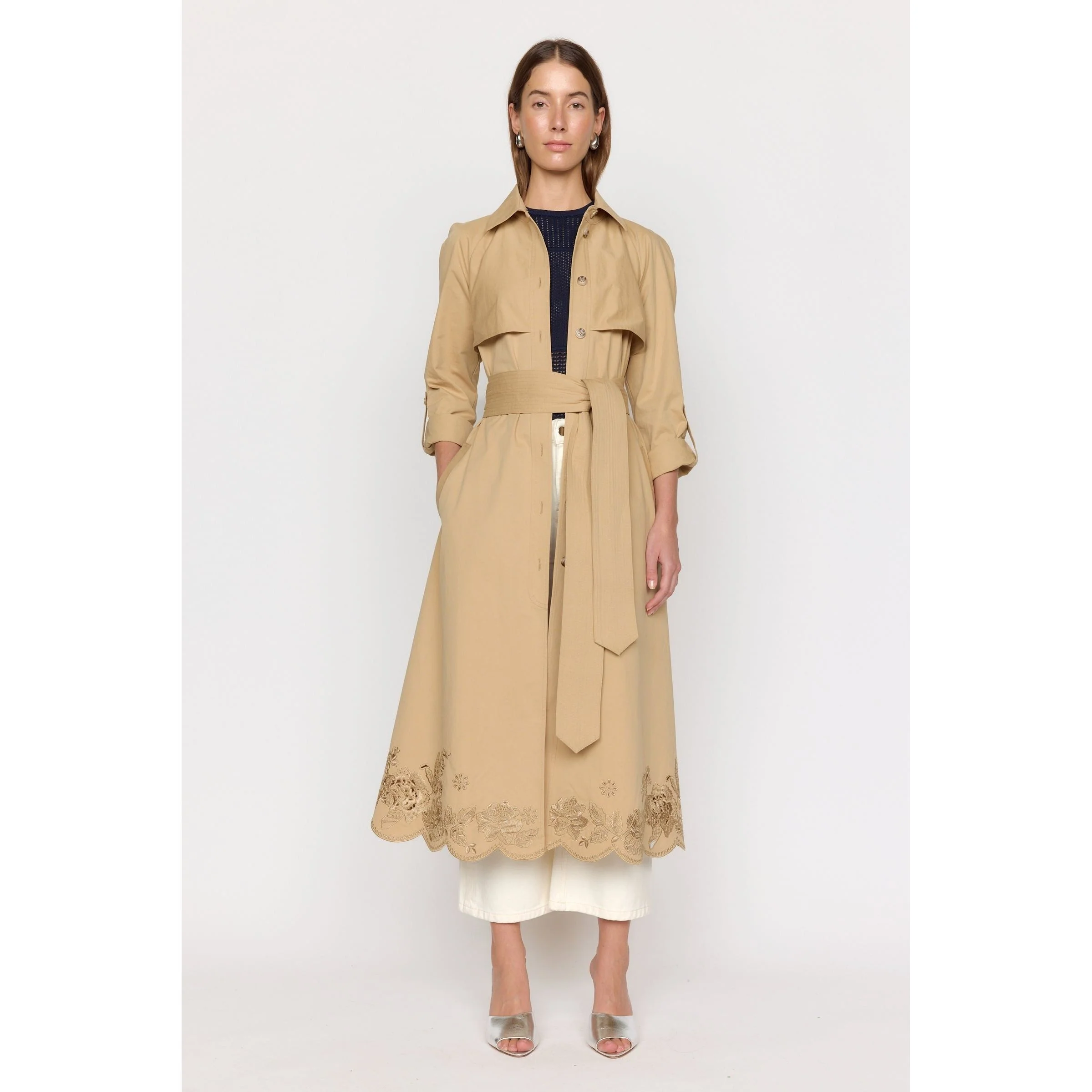 Pax Trench Coat Sand