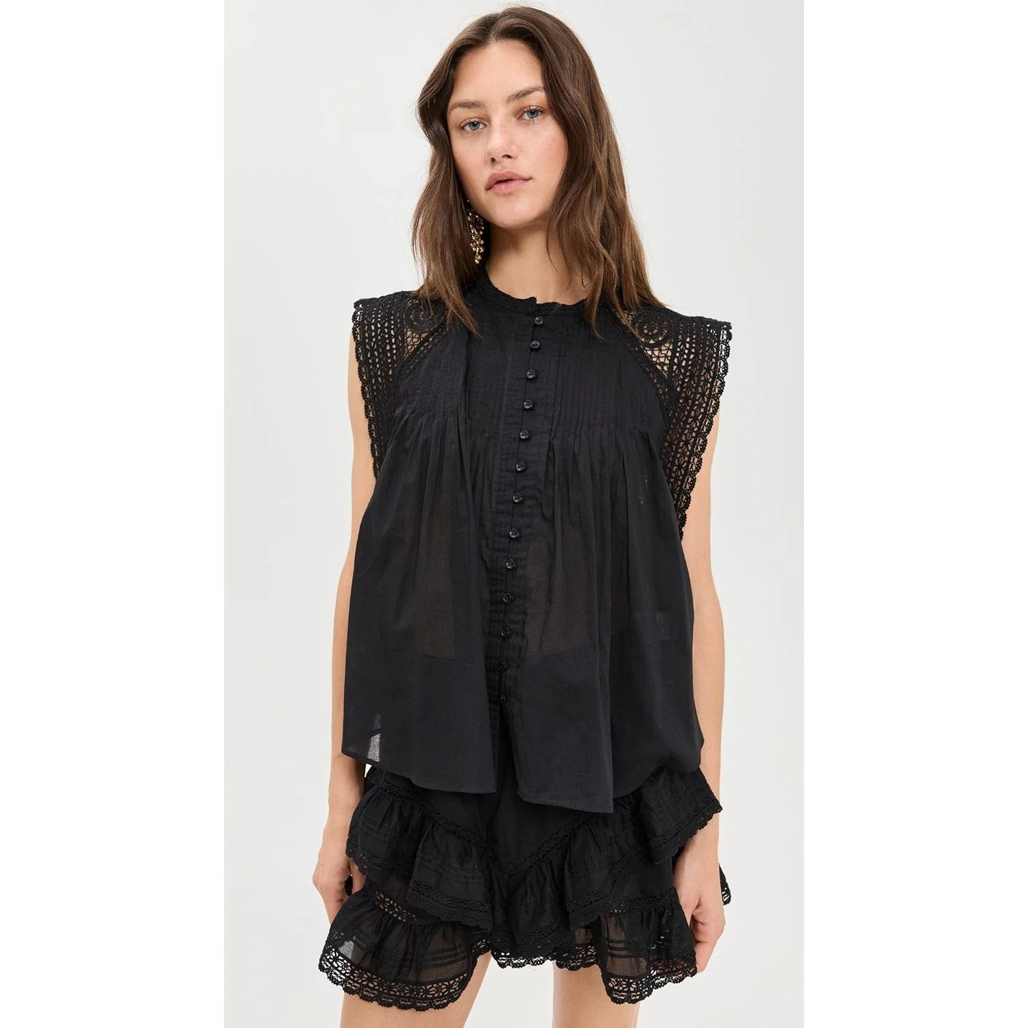 Gresia Top Black