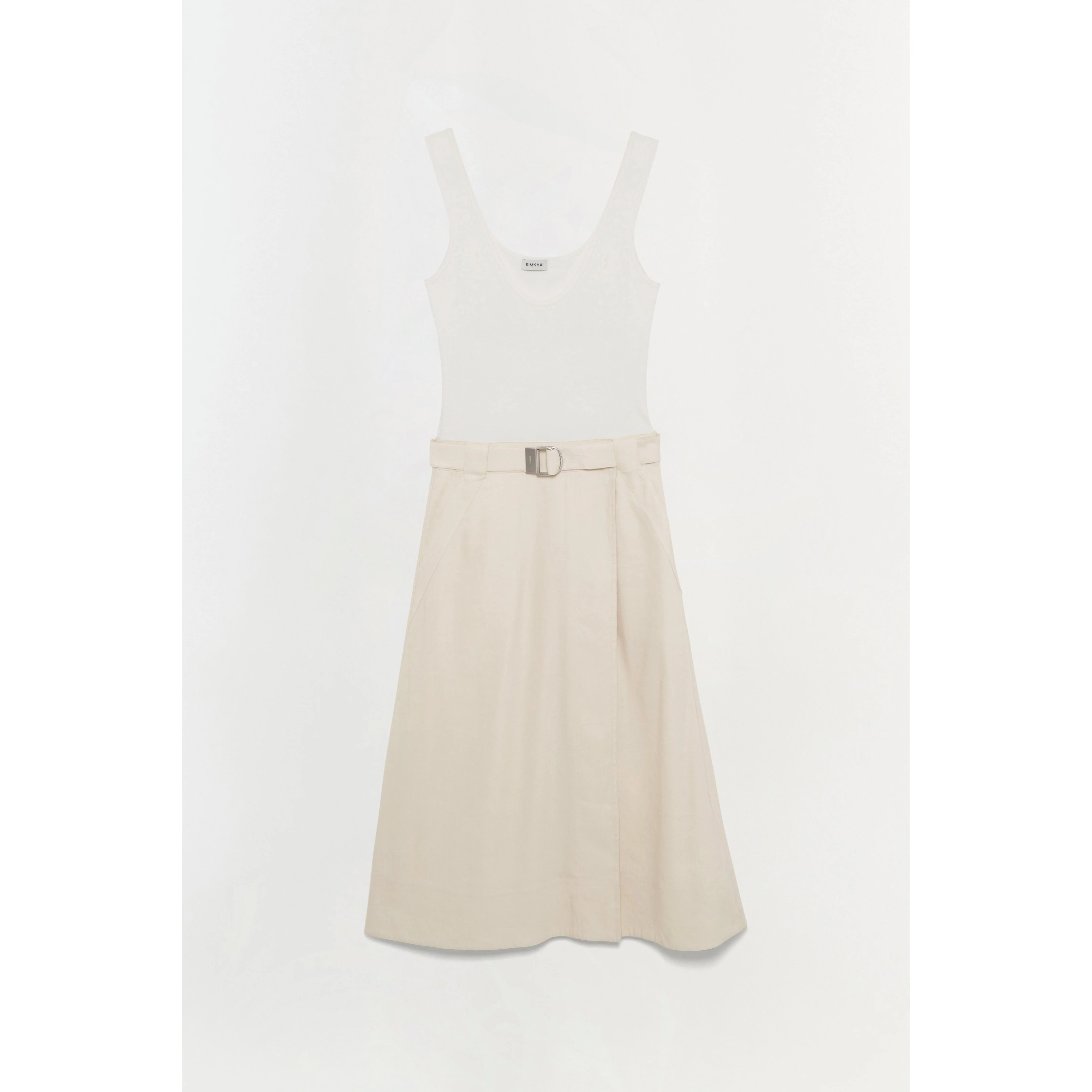 Camden Knit Linen Midi Dress