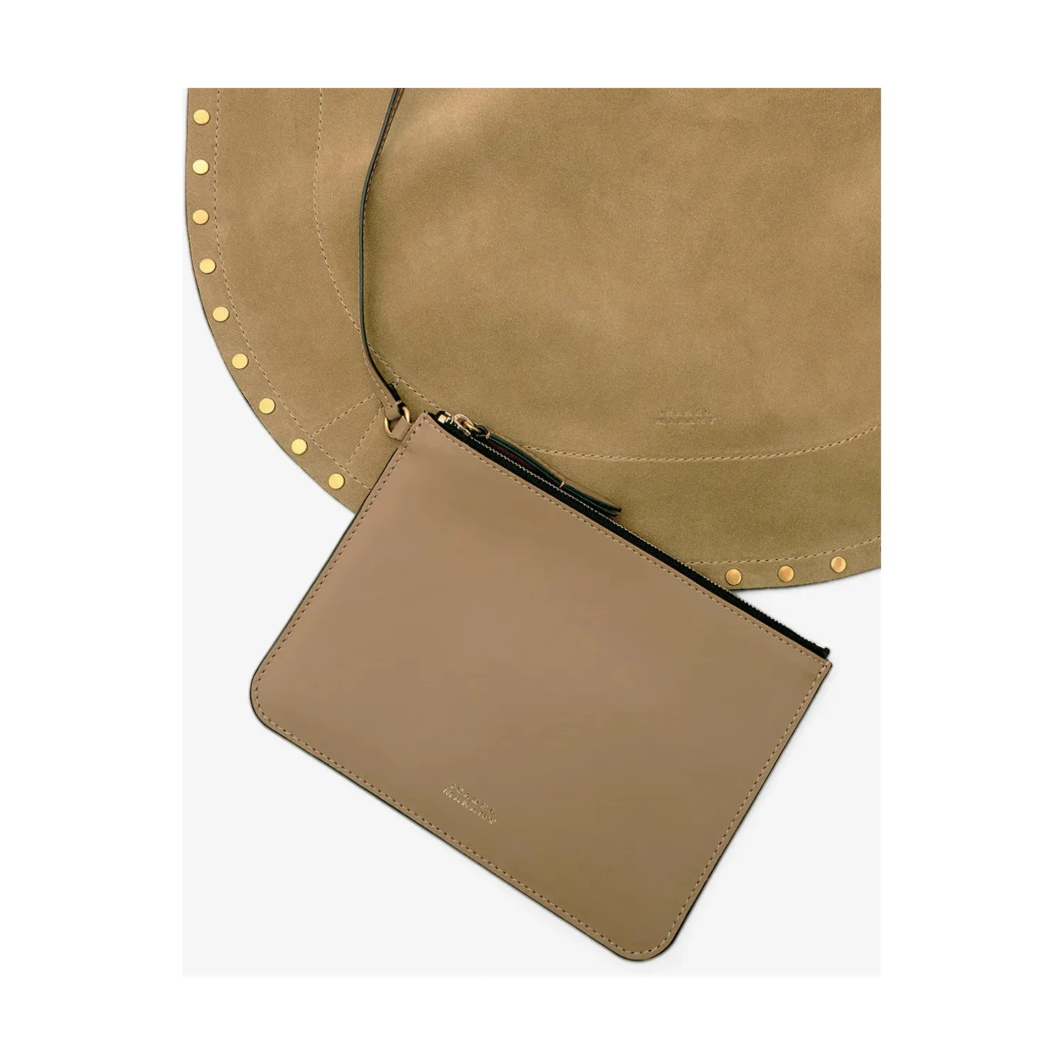 Oskan Hobo Soft Bag Taupe