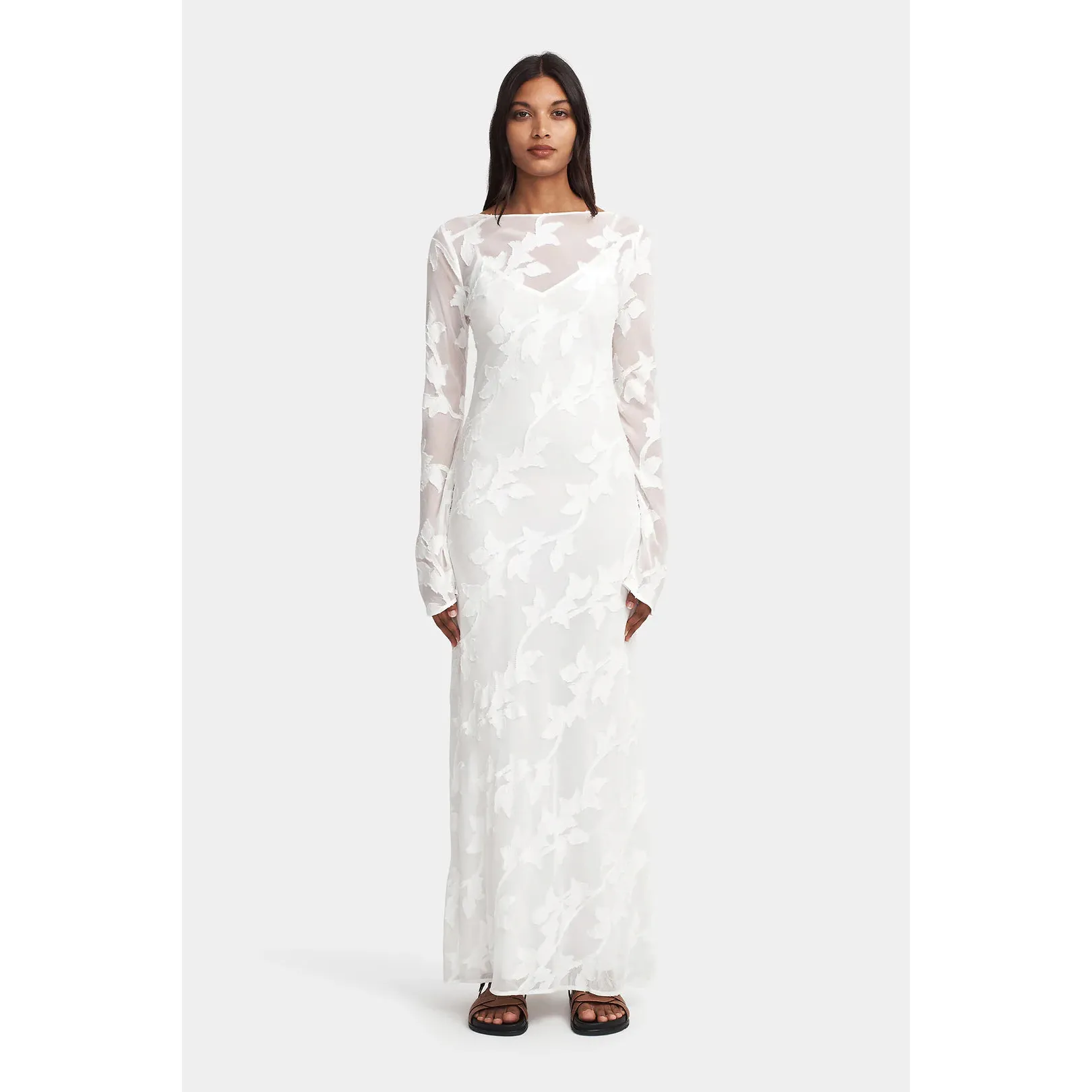 Evonna Dress White Lily