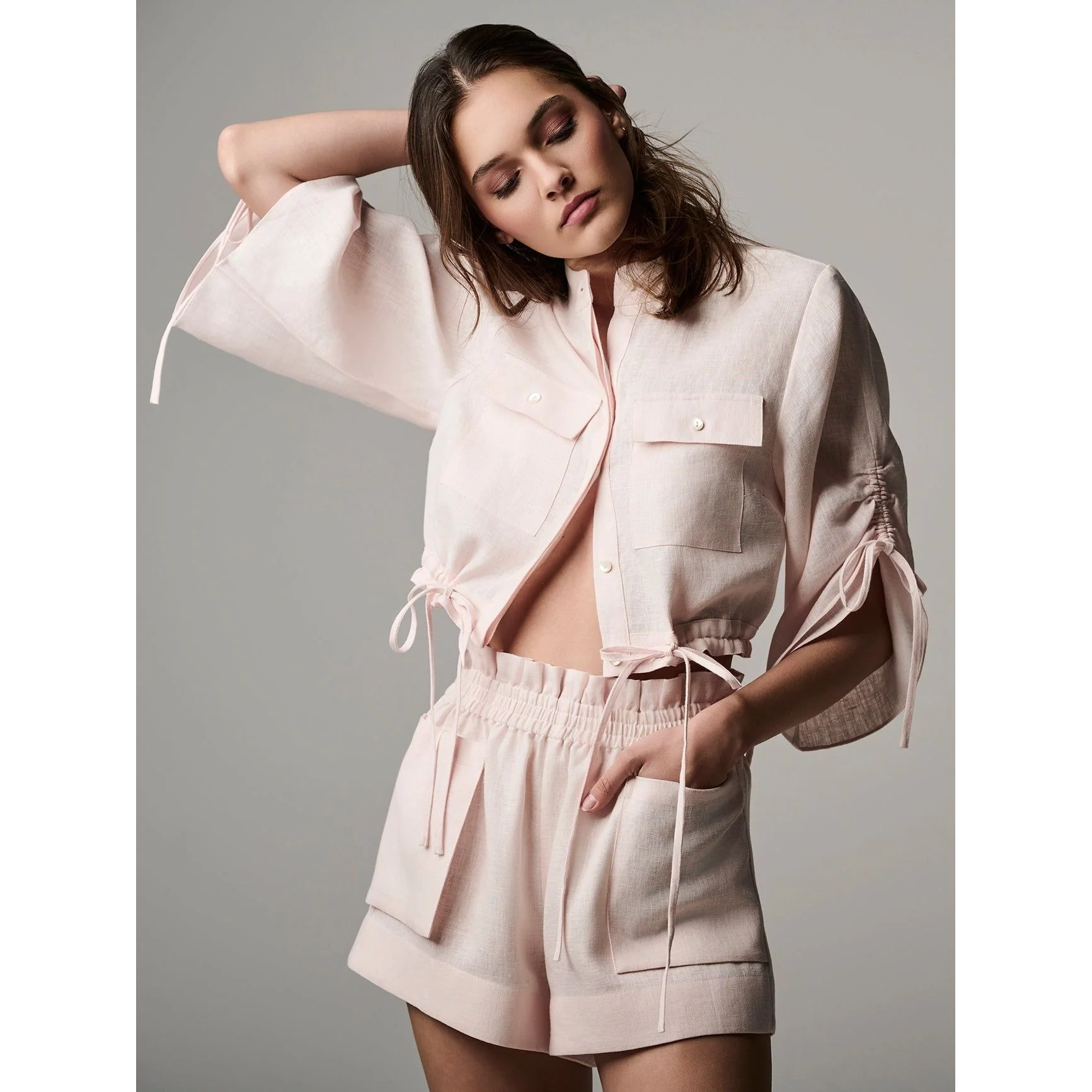 Mira Short Rose Quartz