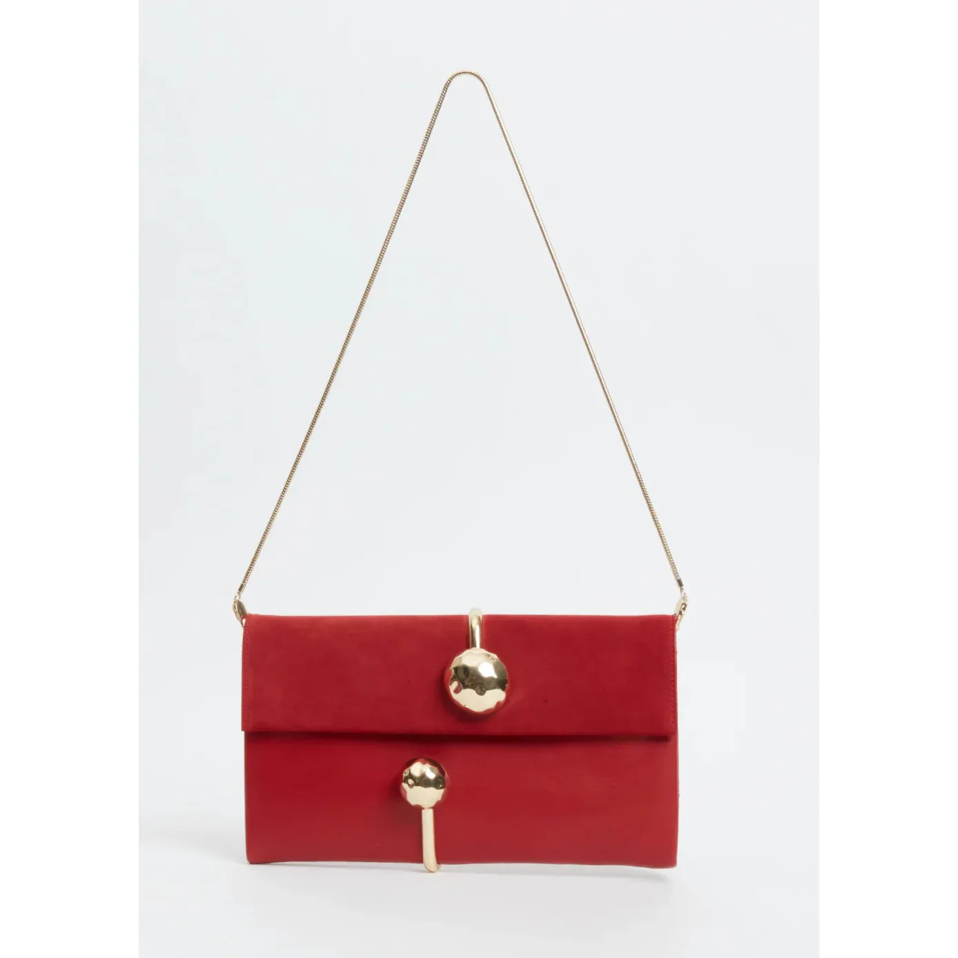 Amaya Suede Clutch
