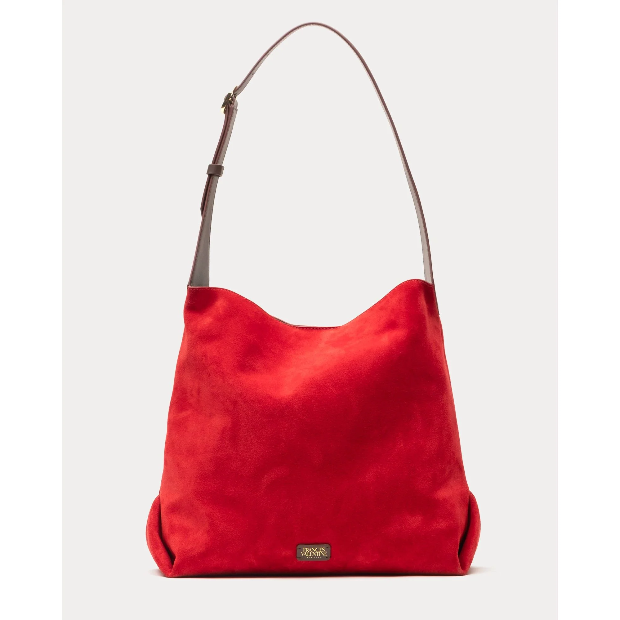 Brynn Hobo Cherry Red