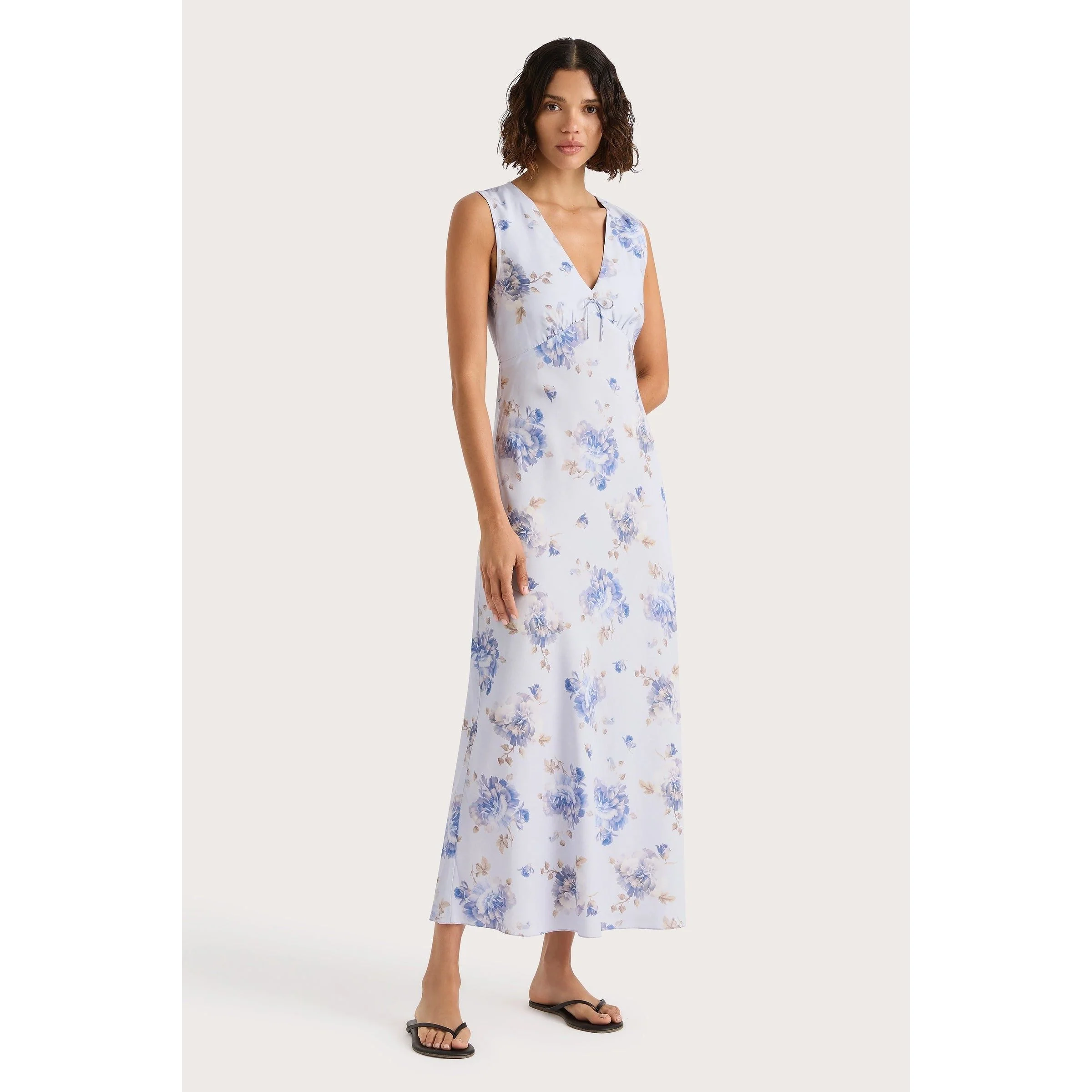 Josephine Maxi Dress Leona Floral Lilac