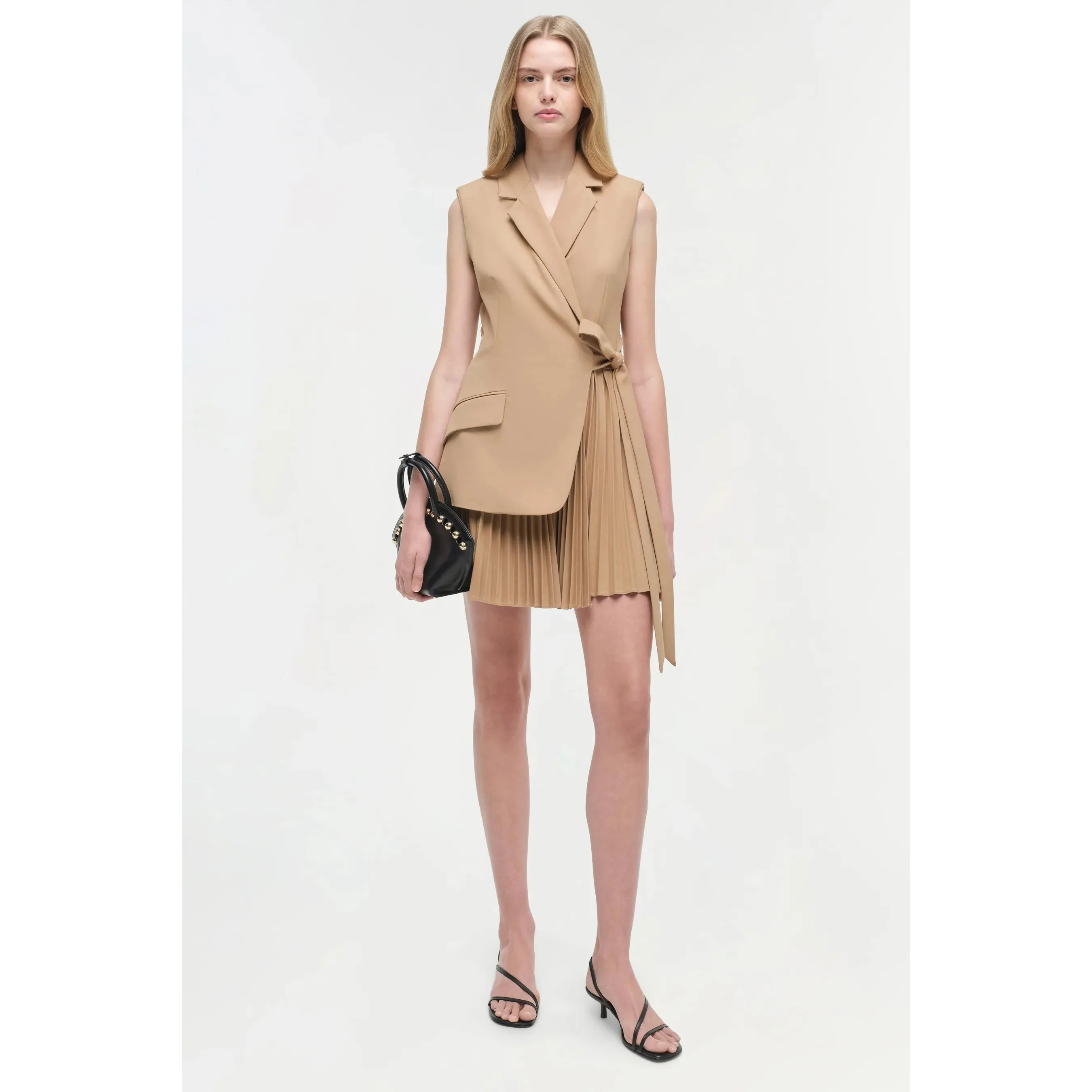 Eman Mini Dress Camel