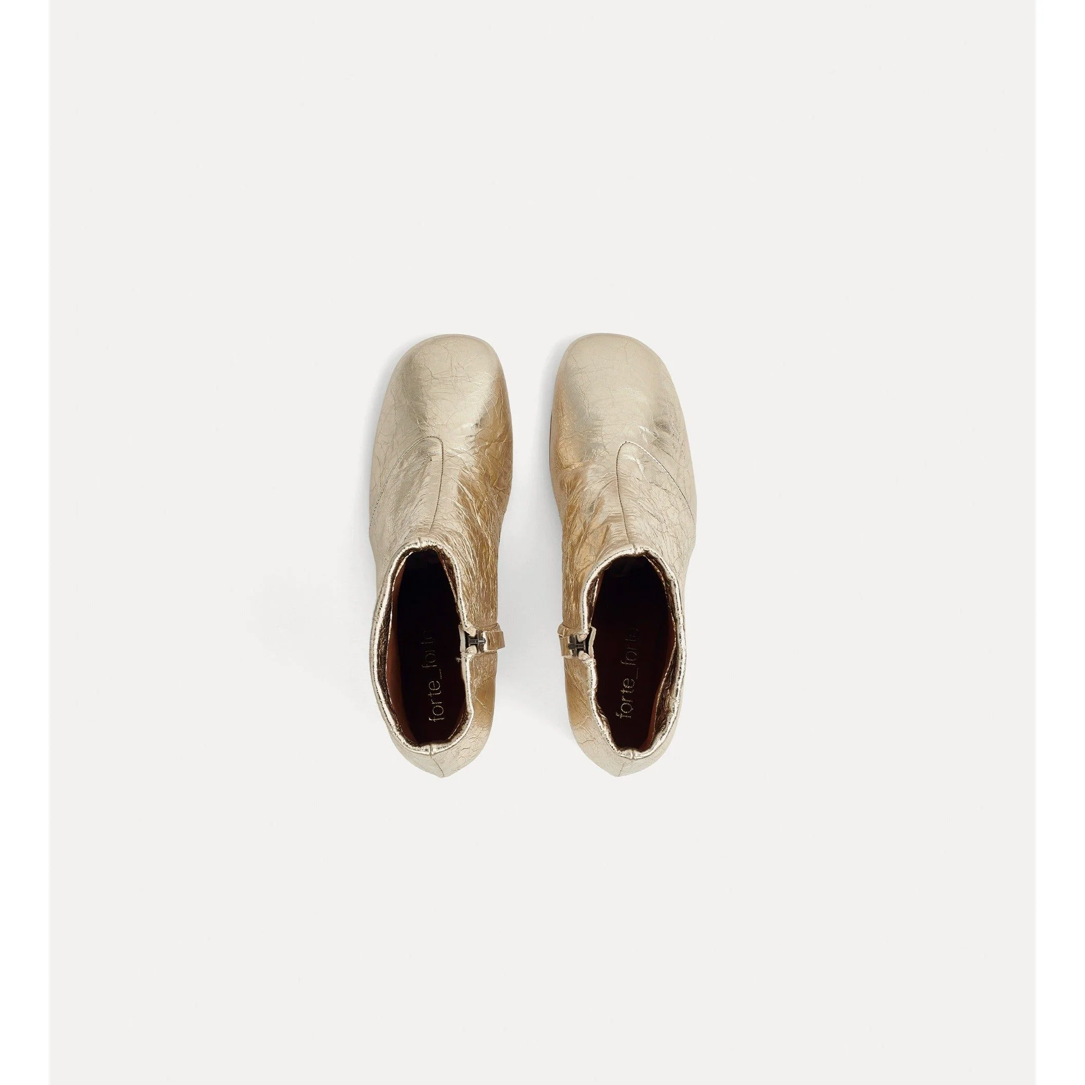 Craquel' Leather Chic Ankle Boots