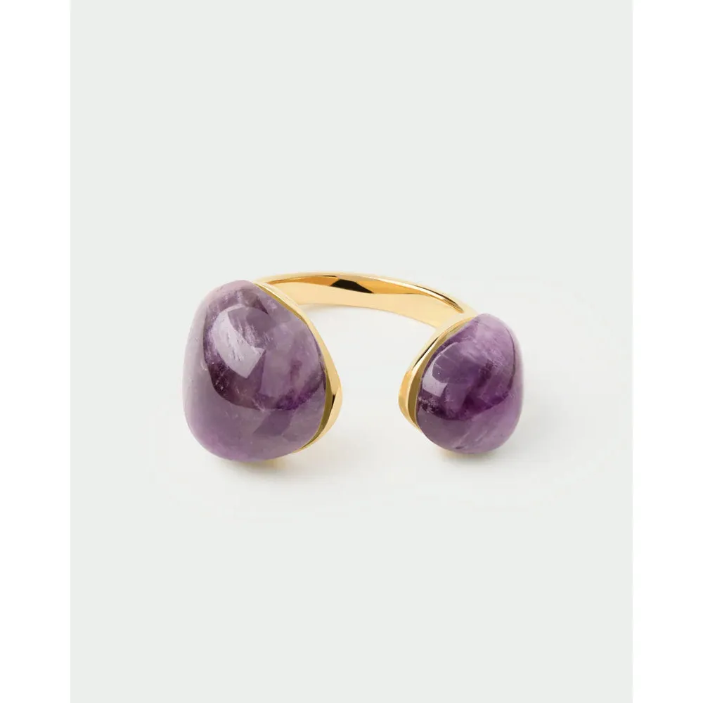 Amethyst Gravity Ring