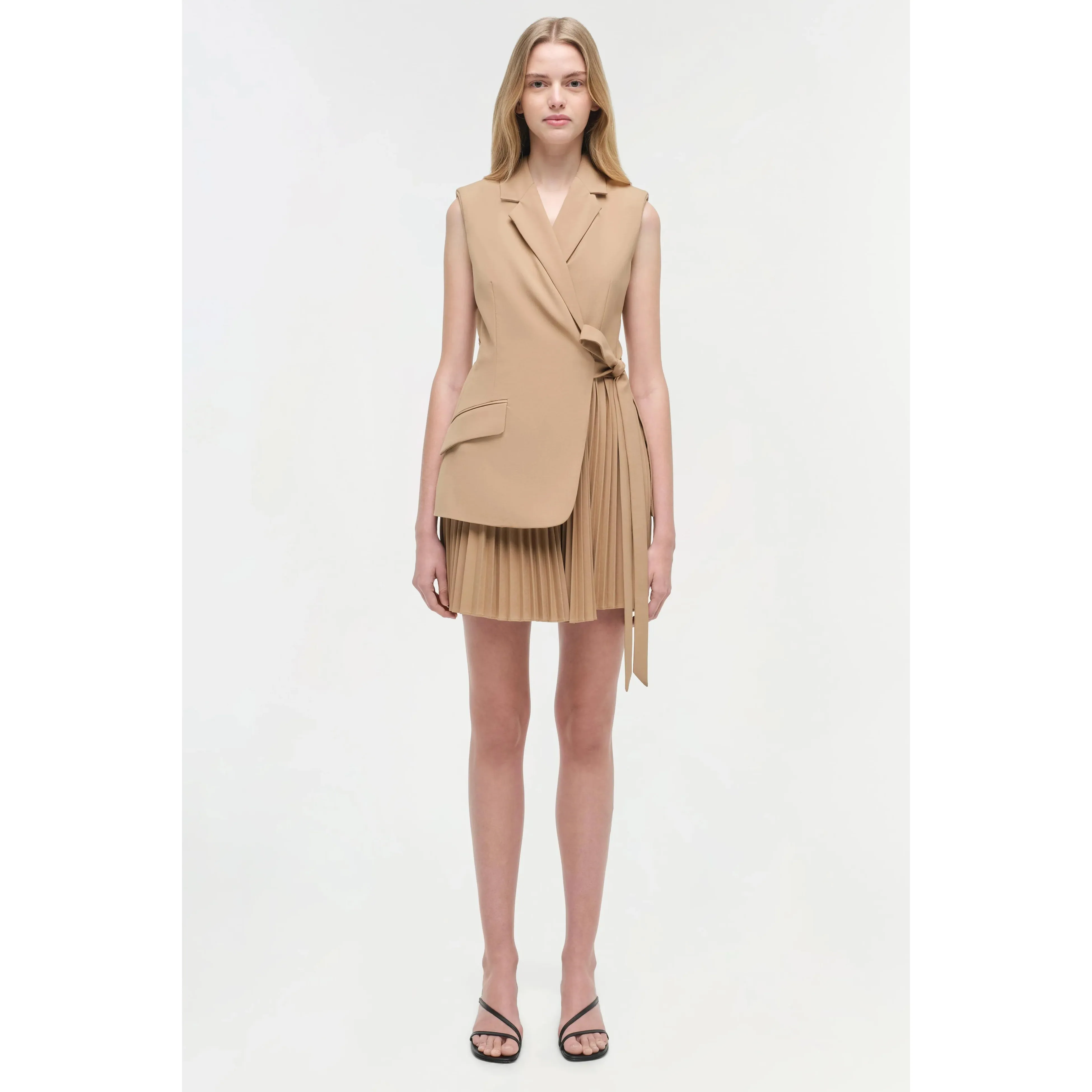 Eman Mini Dress Camel
