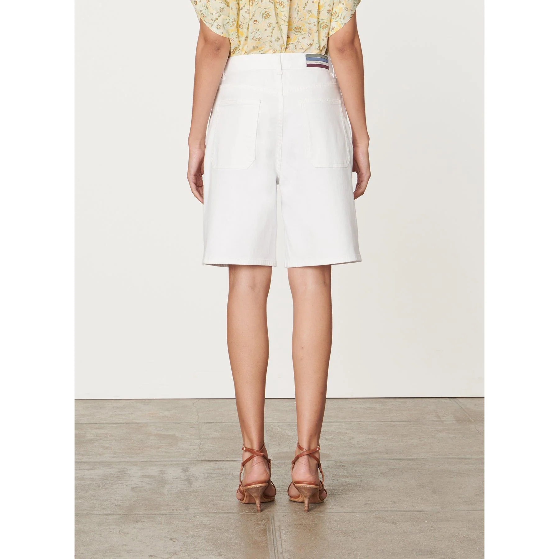 Cedric Shorts White
