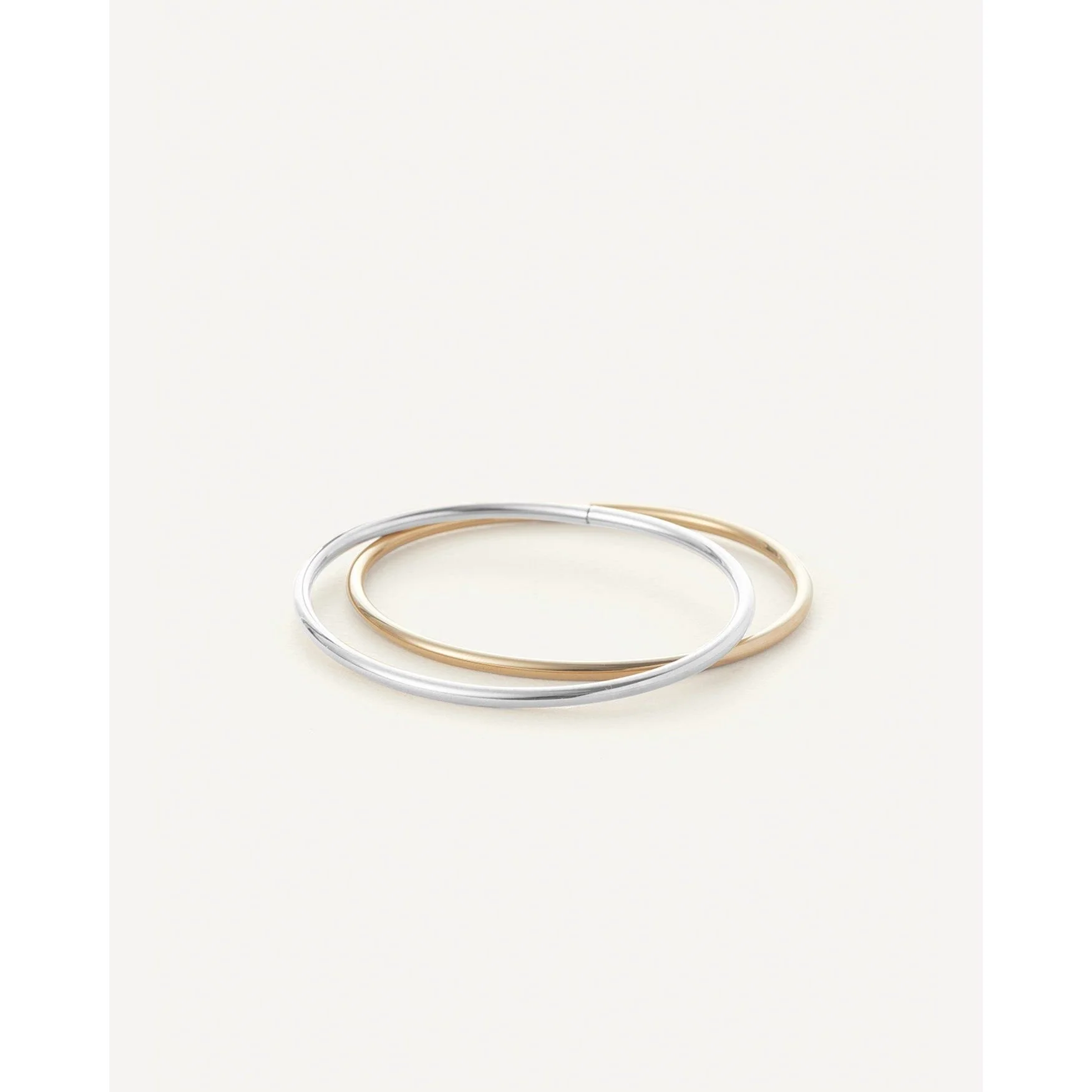 Dane Bangle Set Two Tone