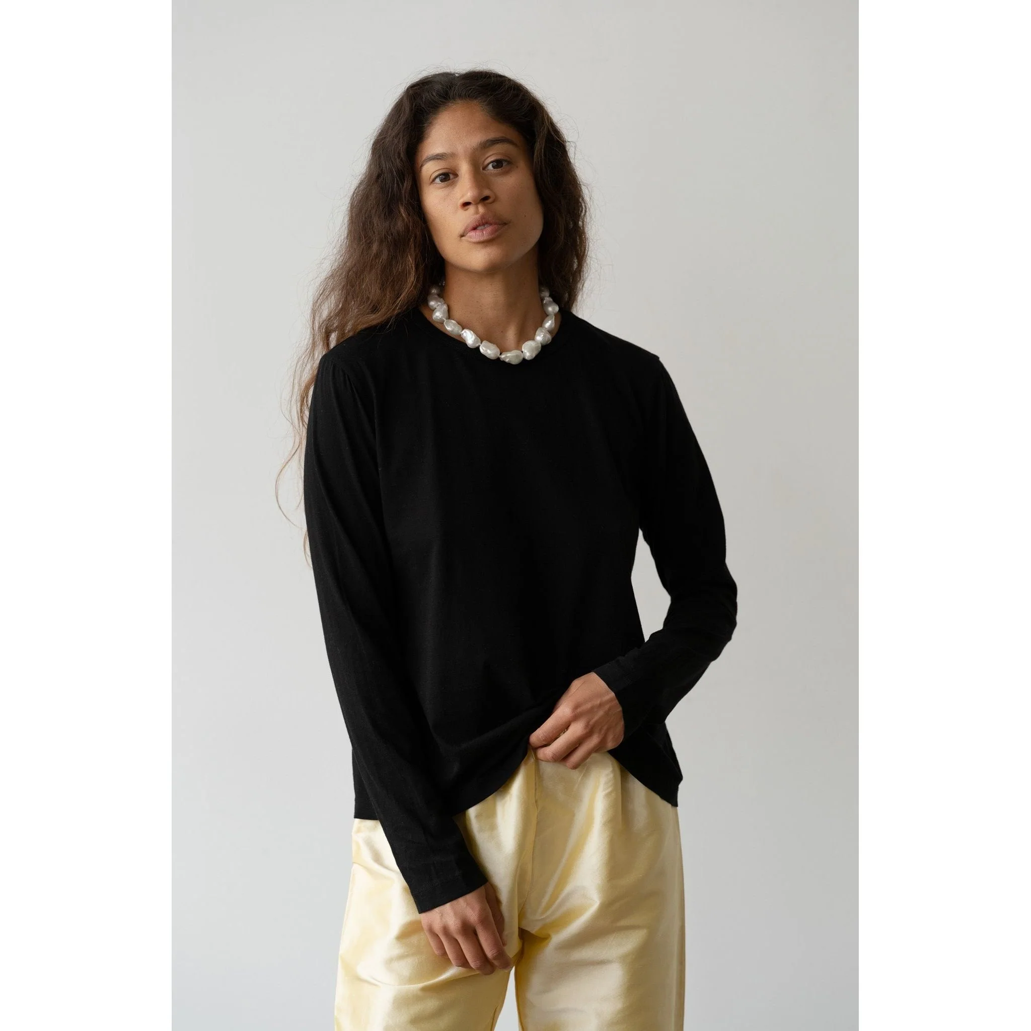 The Jersey Long Sleeve Tee Jet