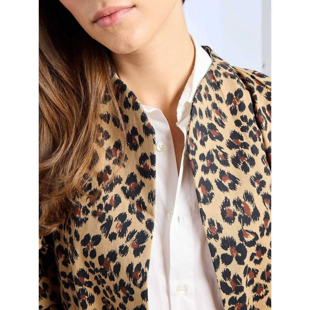 Josephine Coat in Cheetah