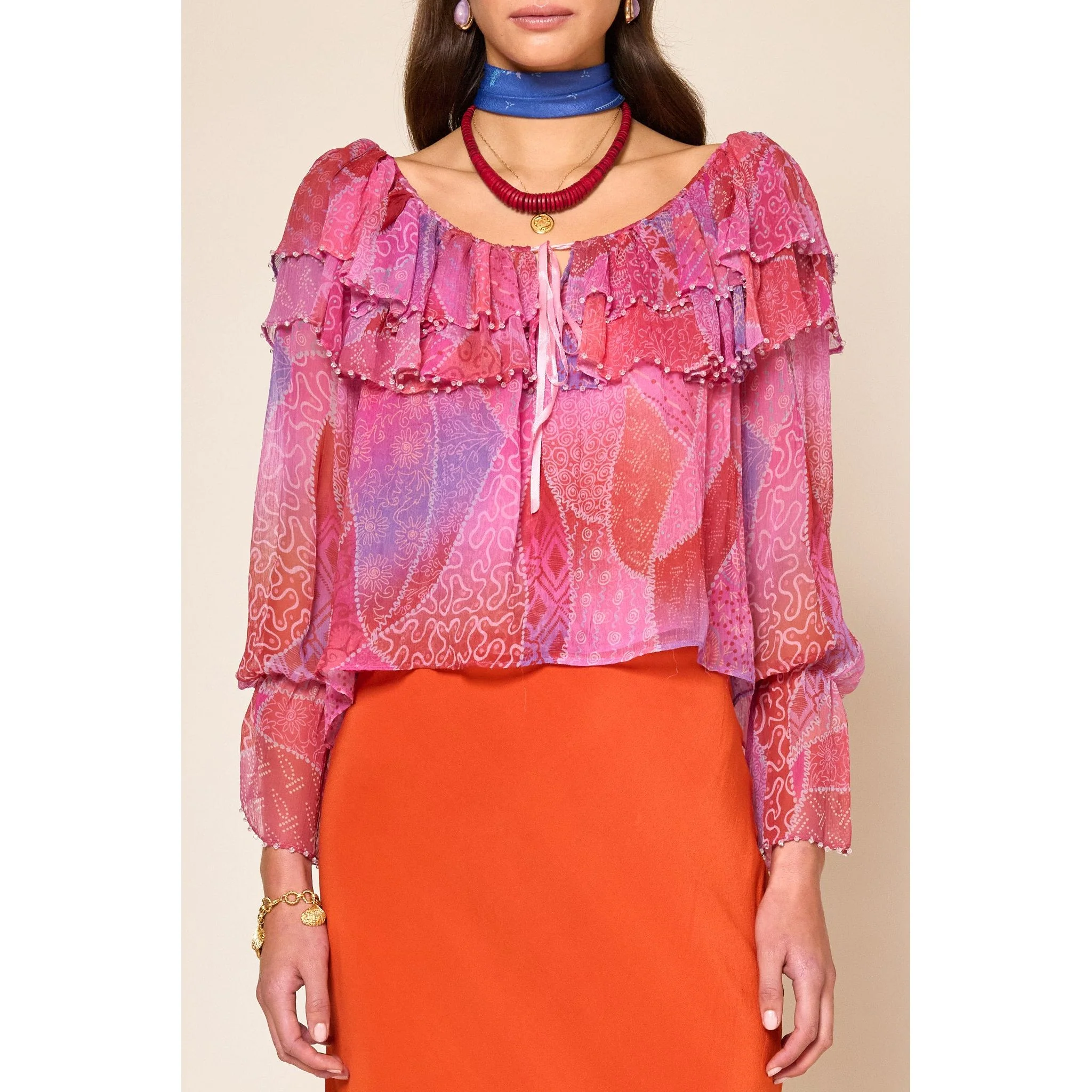 Maurine Top Ibiza Night Sunset