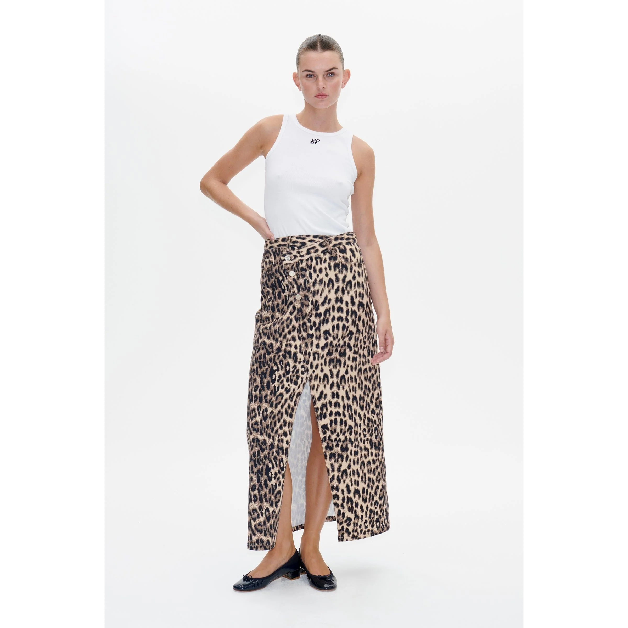 Sigge Skirt Brown Leopard