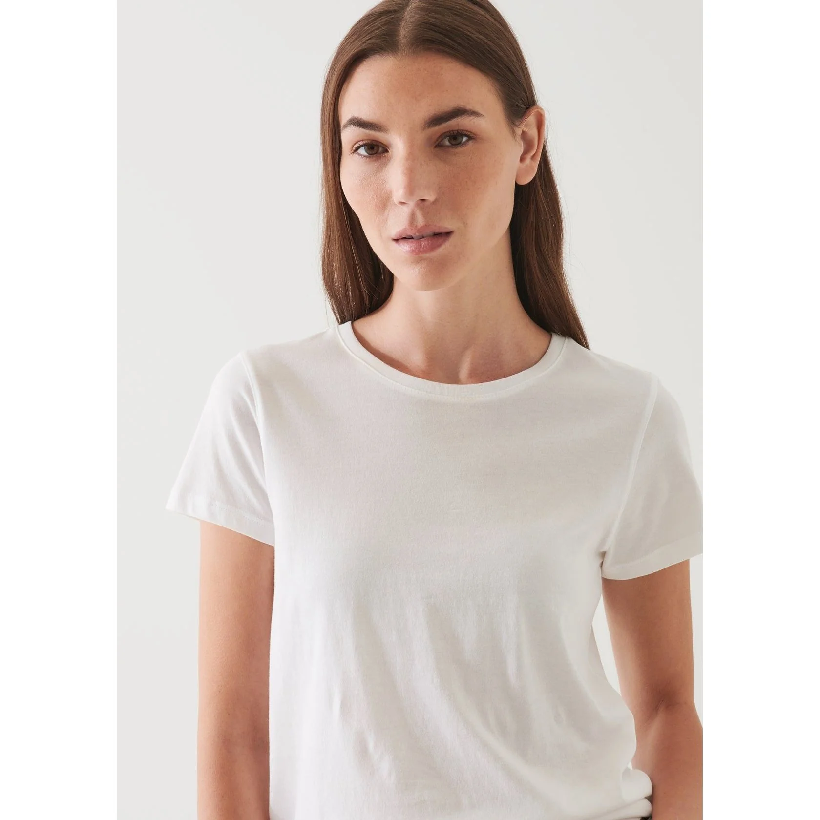 Lightweight Pima Cotton Classic T-Shirt White
