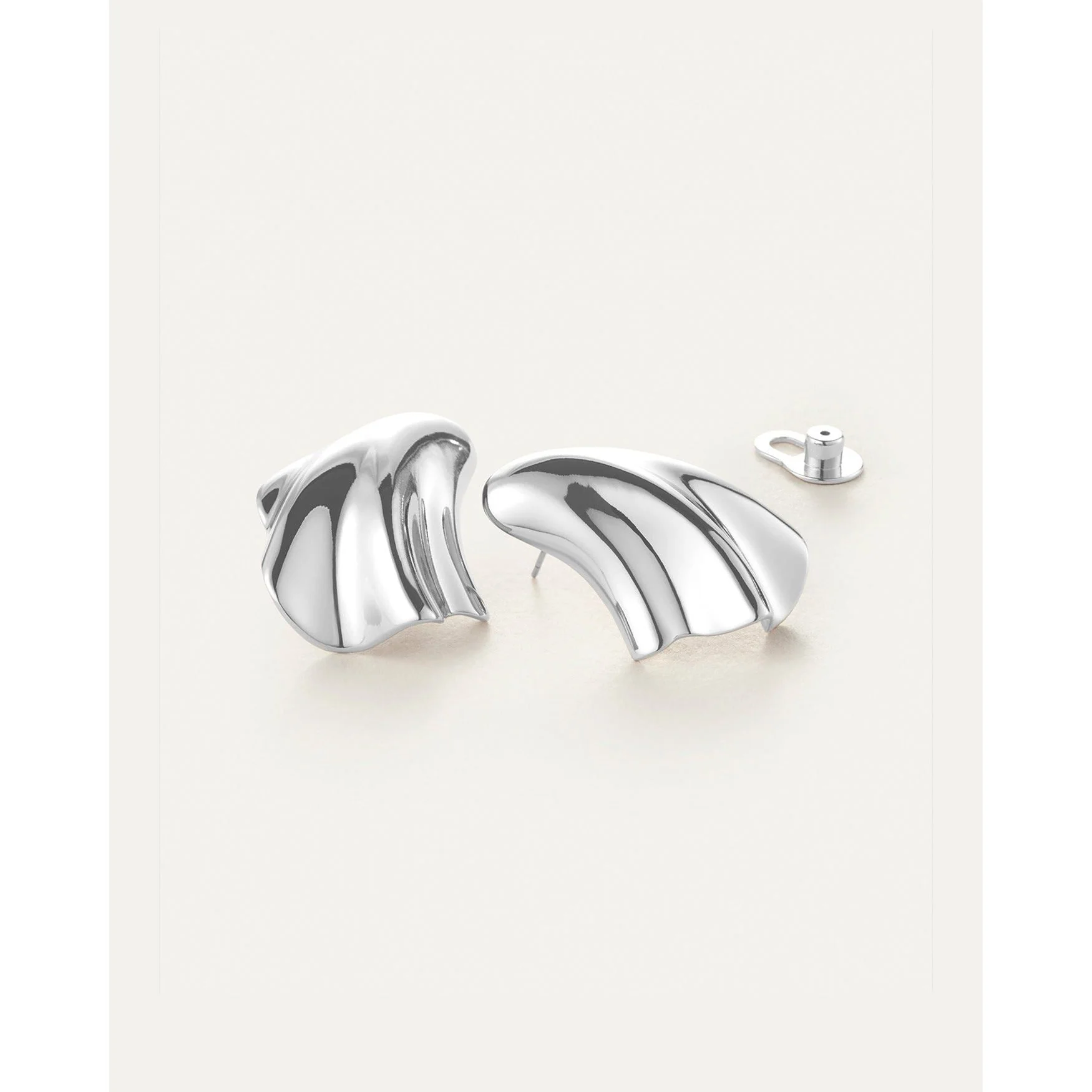 Lydia Earrings Silver