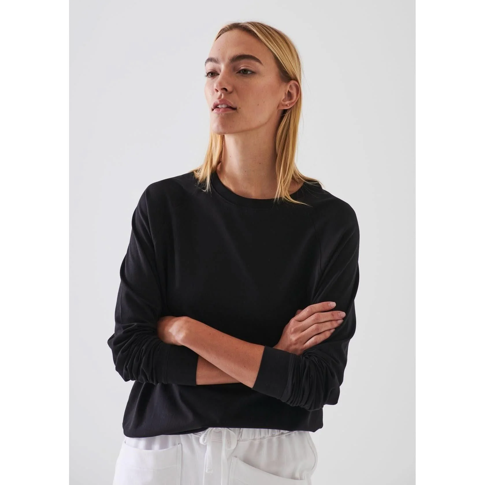 Pima Cotton Stretched Oversized Sweatshirt